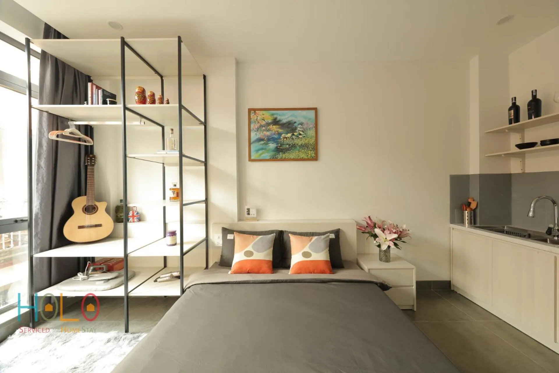 Bed in HoLo Ba Dinh Hanoi - Serviced HomeStay