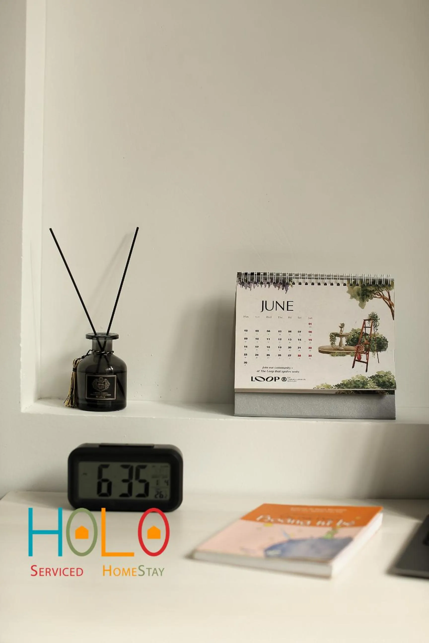 Decorative detail in HoLo Ba Dinh Hanoi - Serviced HomeStay