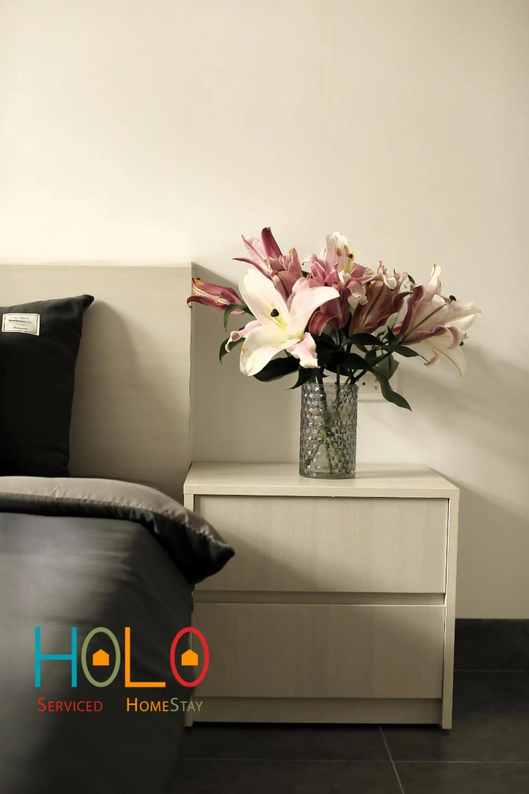 Decorative detail in HoLo Ba Dinh Hanoi - Serviced HomeStay