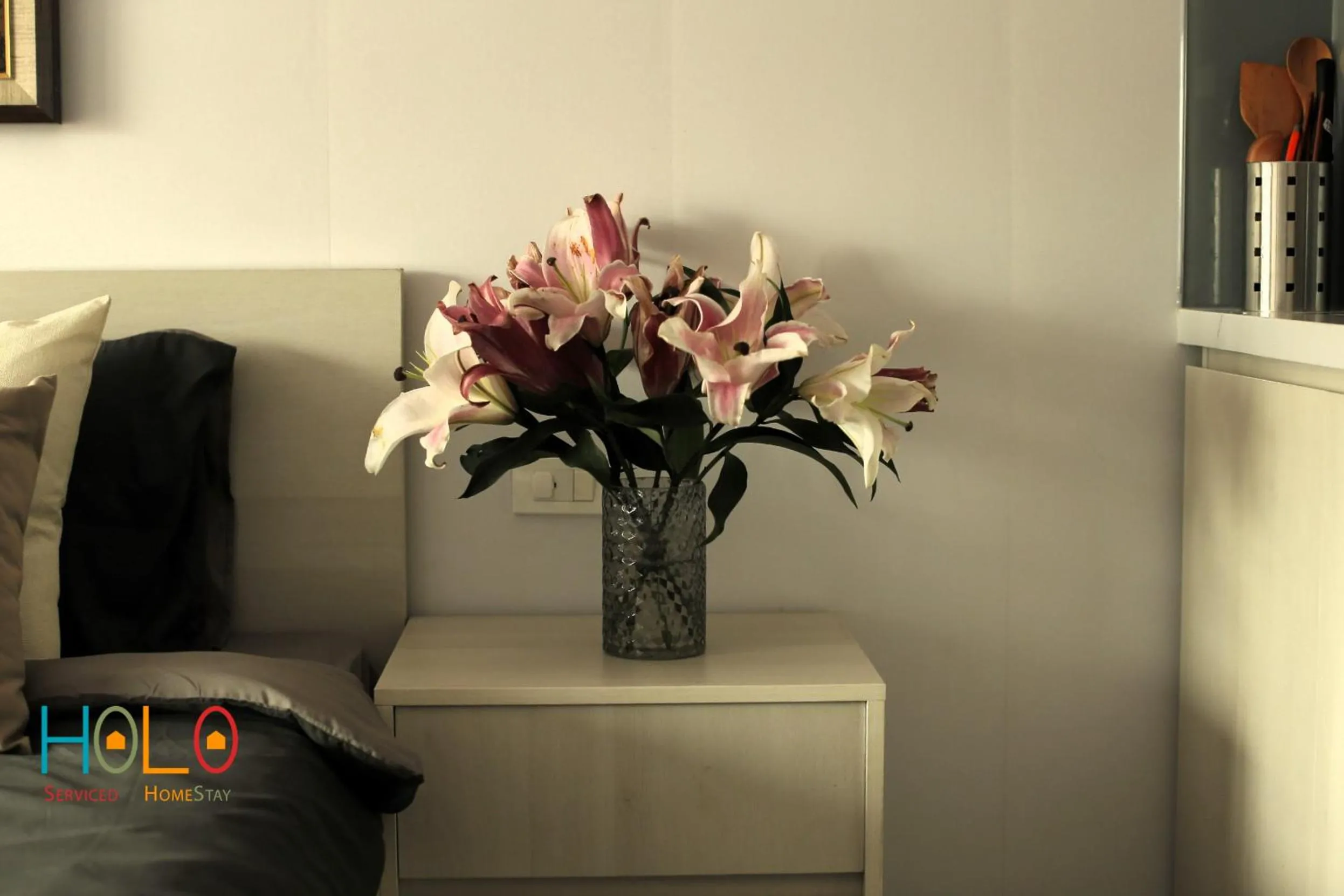 Bed in HoLo Ba Dinh Hanoi - Serviced HomeStay