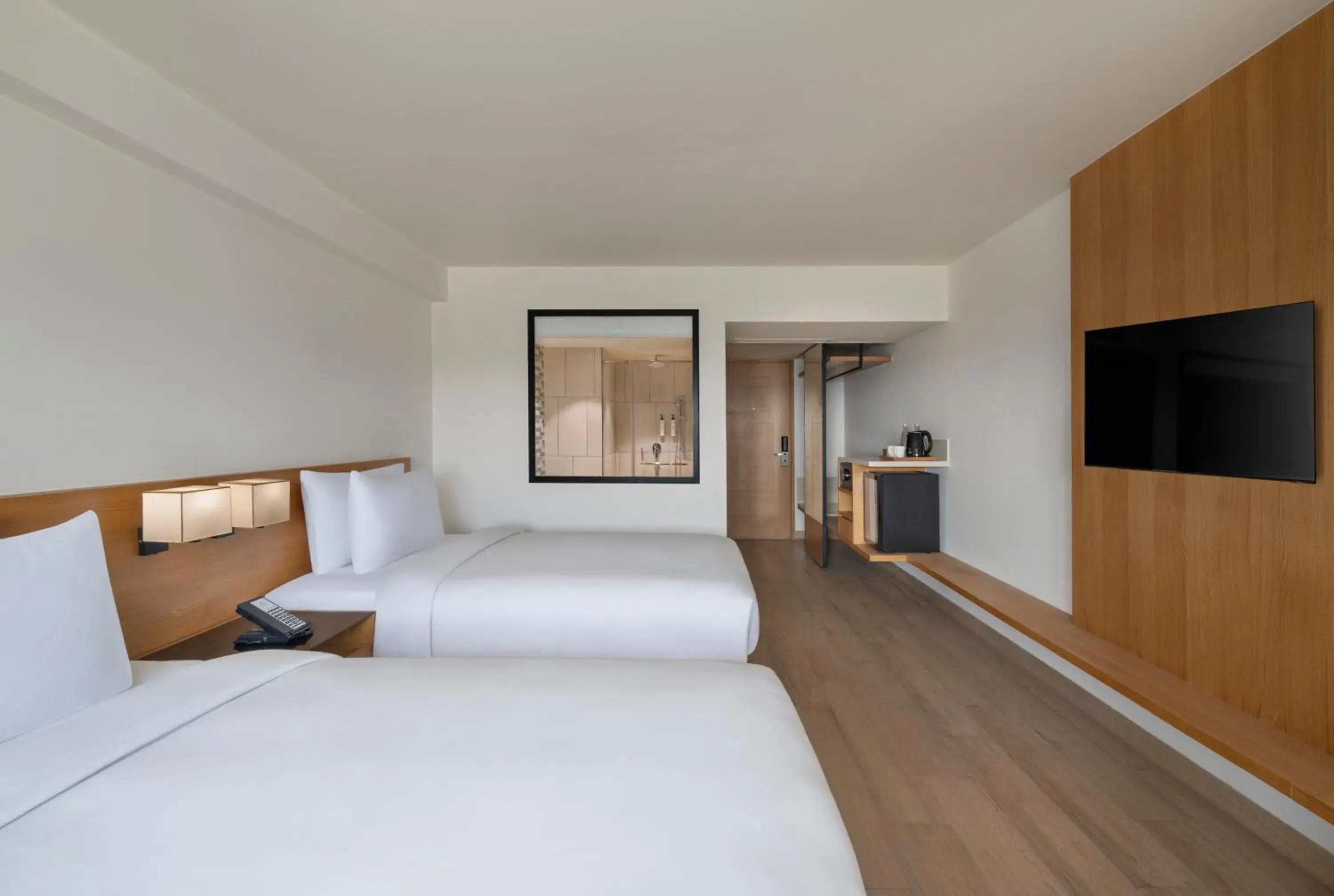 Premium Larger Twin Room with Two Twin Beds, Airport View and City View: Enjoy 15% discount on F&B and Laundry services in Fairfield by Marriott Jaipur Tonk Road Premium Larger Twin Room with Two Twin Beds, Airport View and City View: Enjoy 15% discount on F&B and Laundry services in Fairfield by Marriott Jaipur Tonk Road
