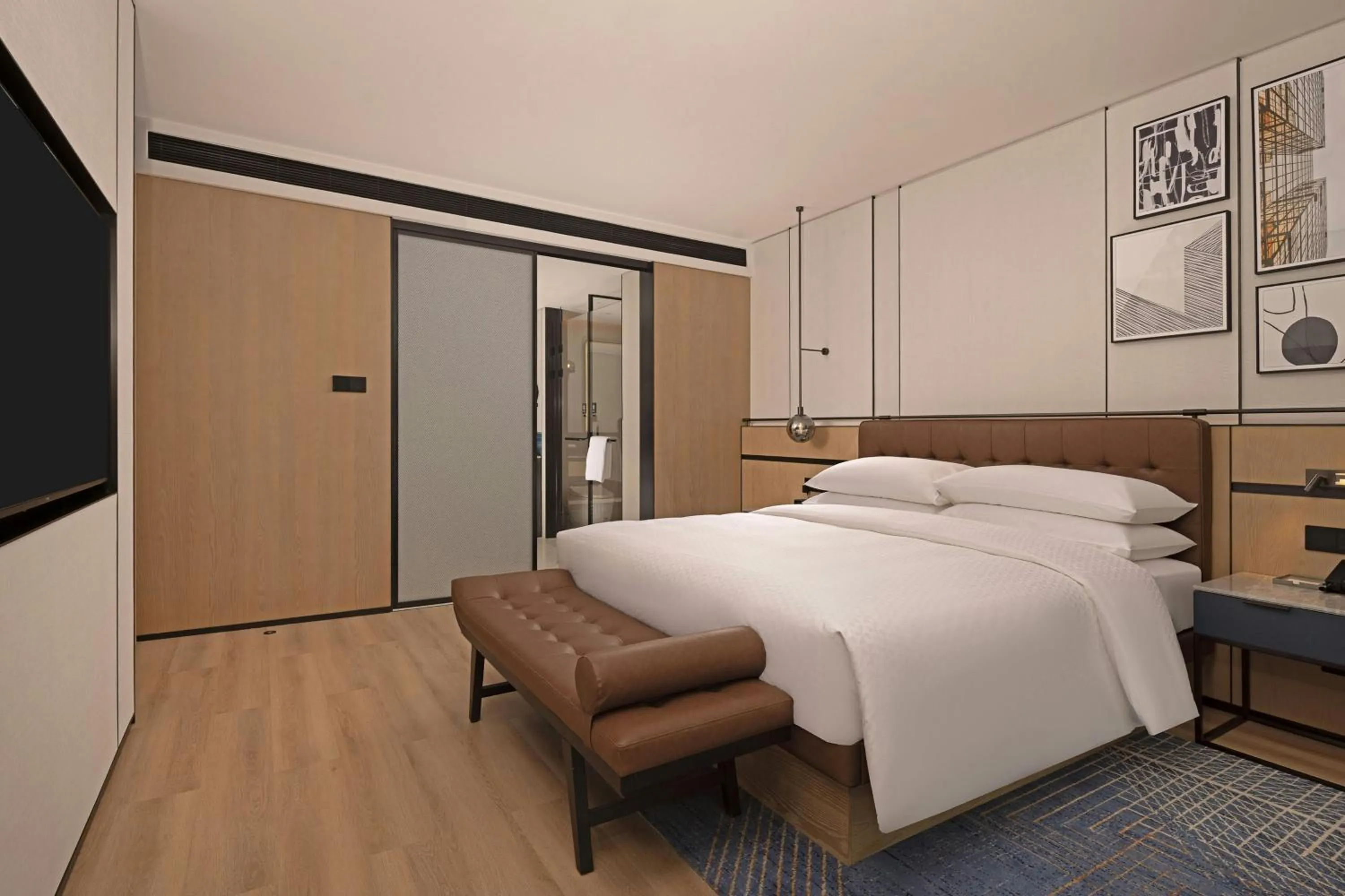 Bedroom, Bed in Four Points by Sheraton Mianyang