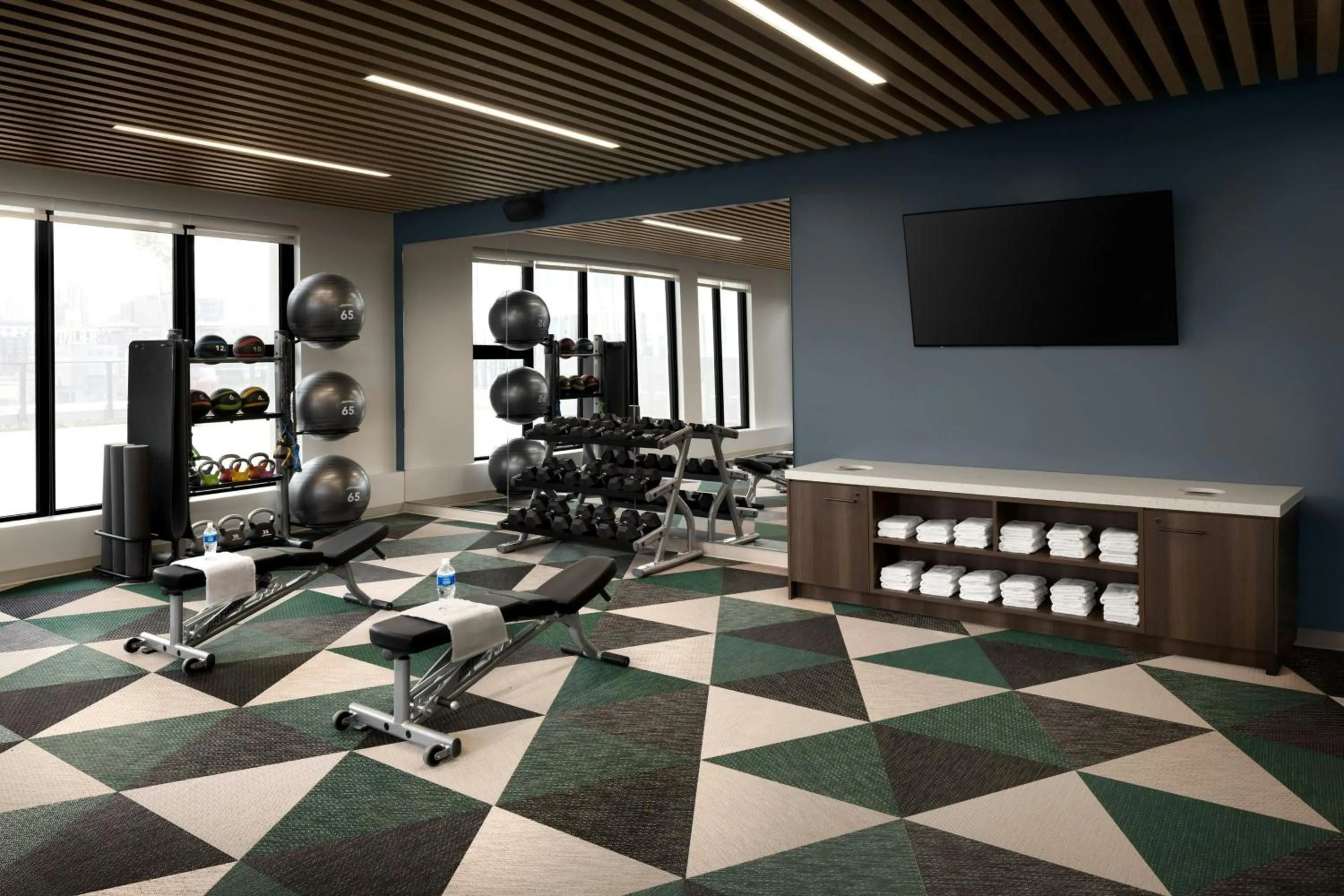 Fitness centre/facilities in Element Seattle Downtown