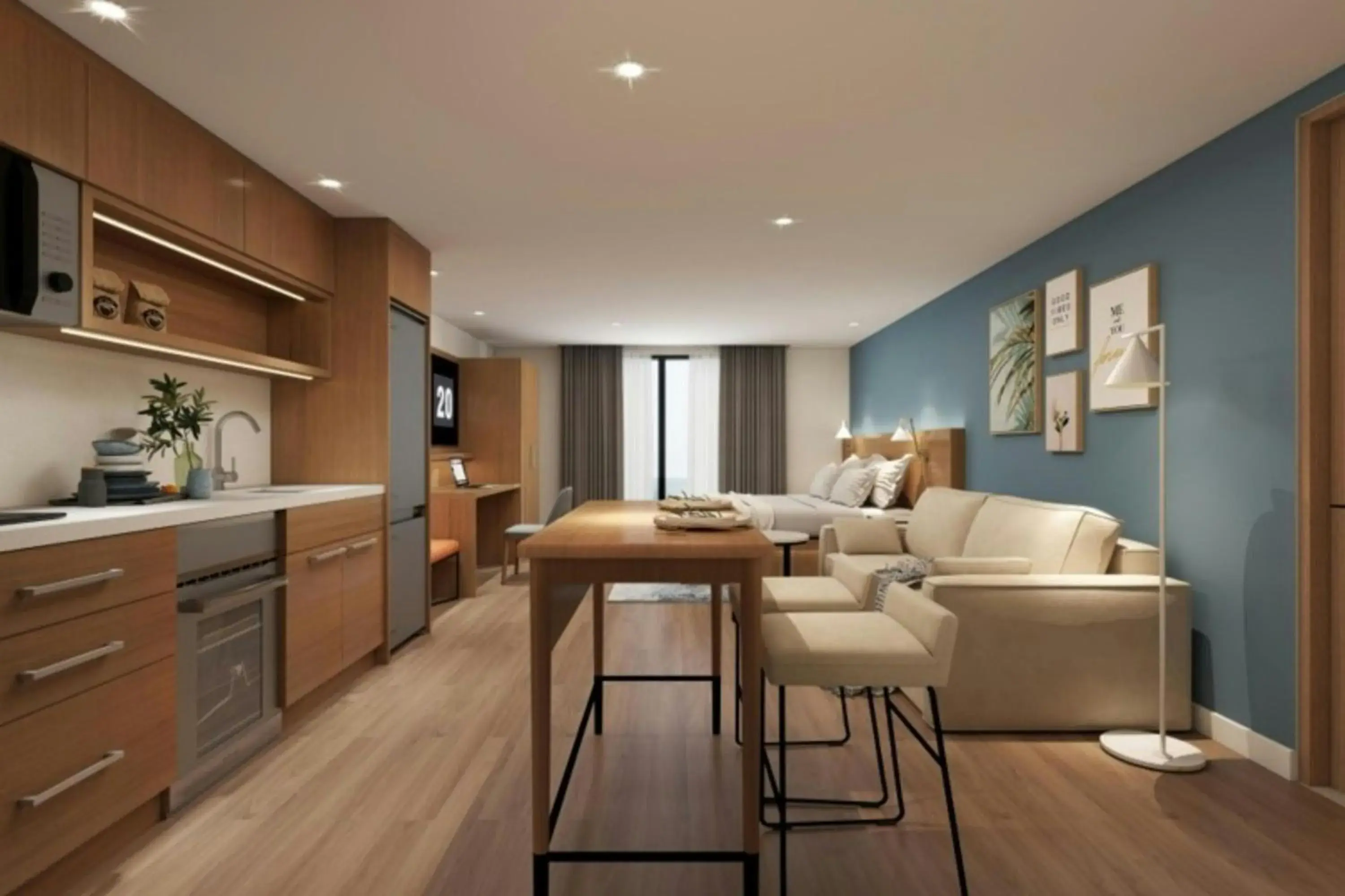 King Studio with Sofa Bed - No View in Element Seattle Downtown King Studio with Sofa Bed - No View in Element Seattle Downtown