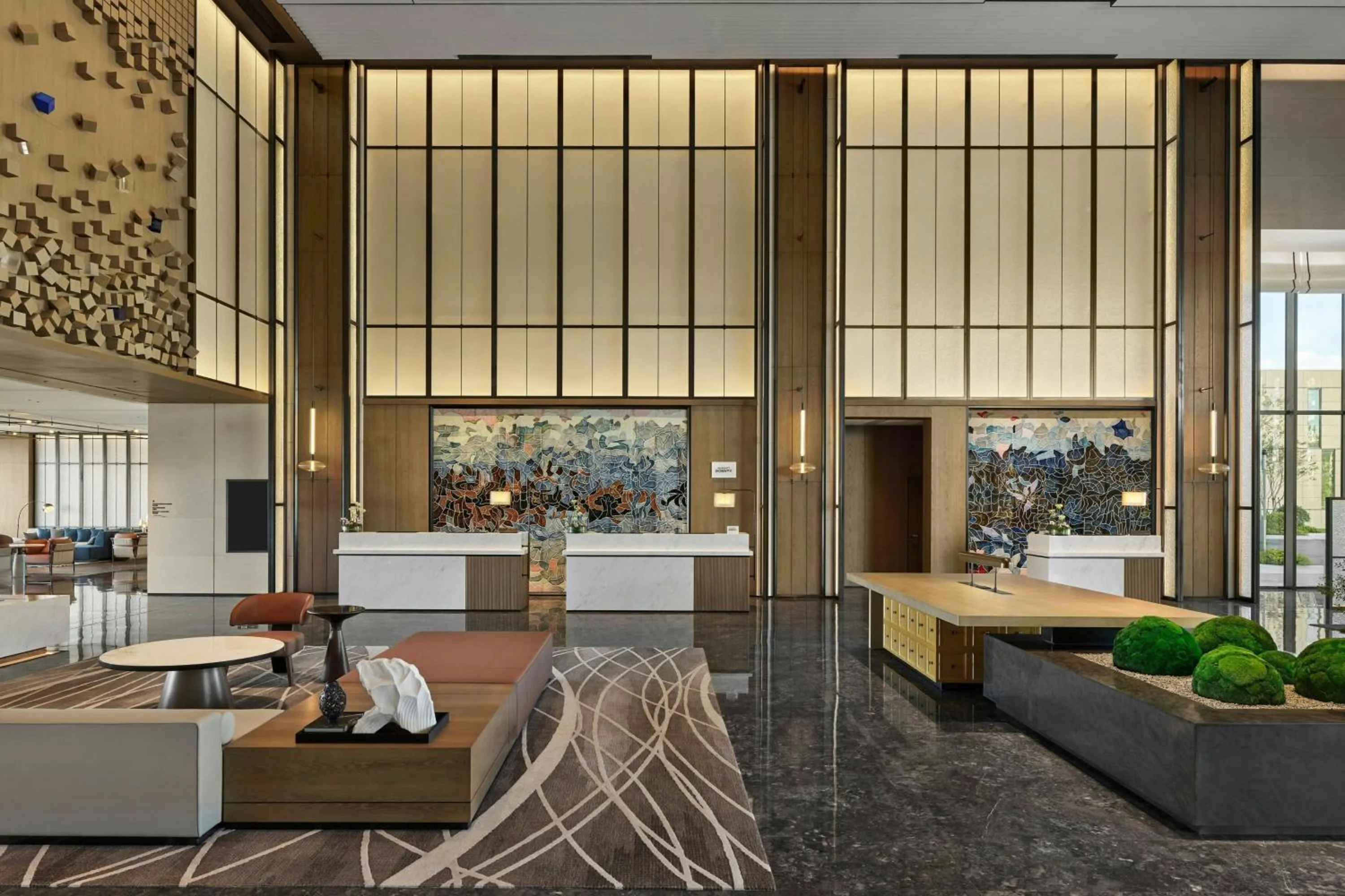 Lobby or reception in Sheraton Kunshan Dianshan Lake