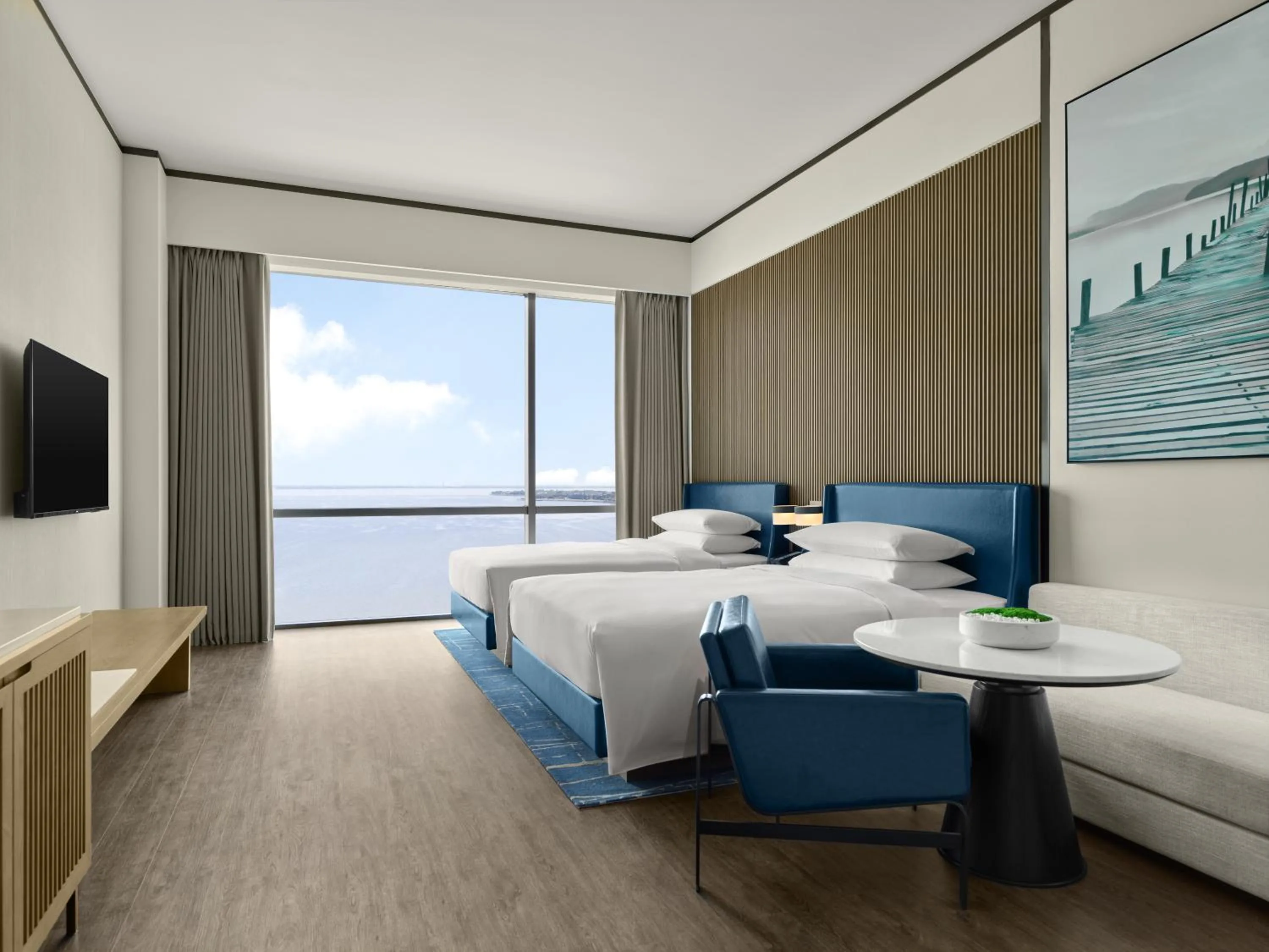 Lake view, Bed in Sheraton Kunshan Dianshan Lake