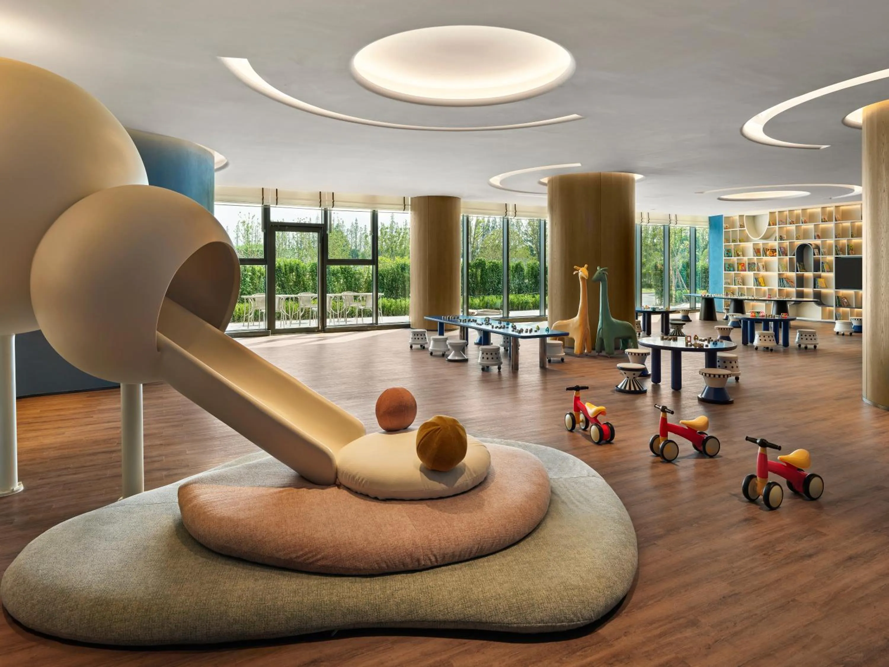 Children play ground in Sheraton Kunshan Dianshan Lake