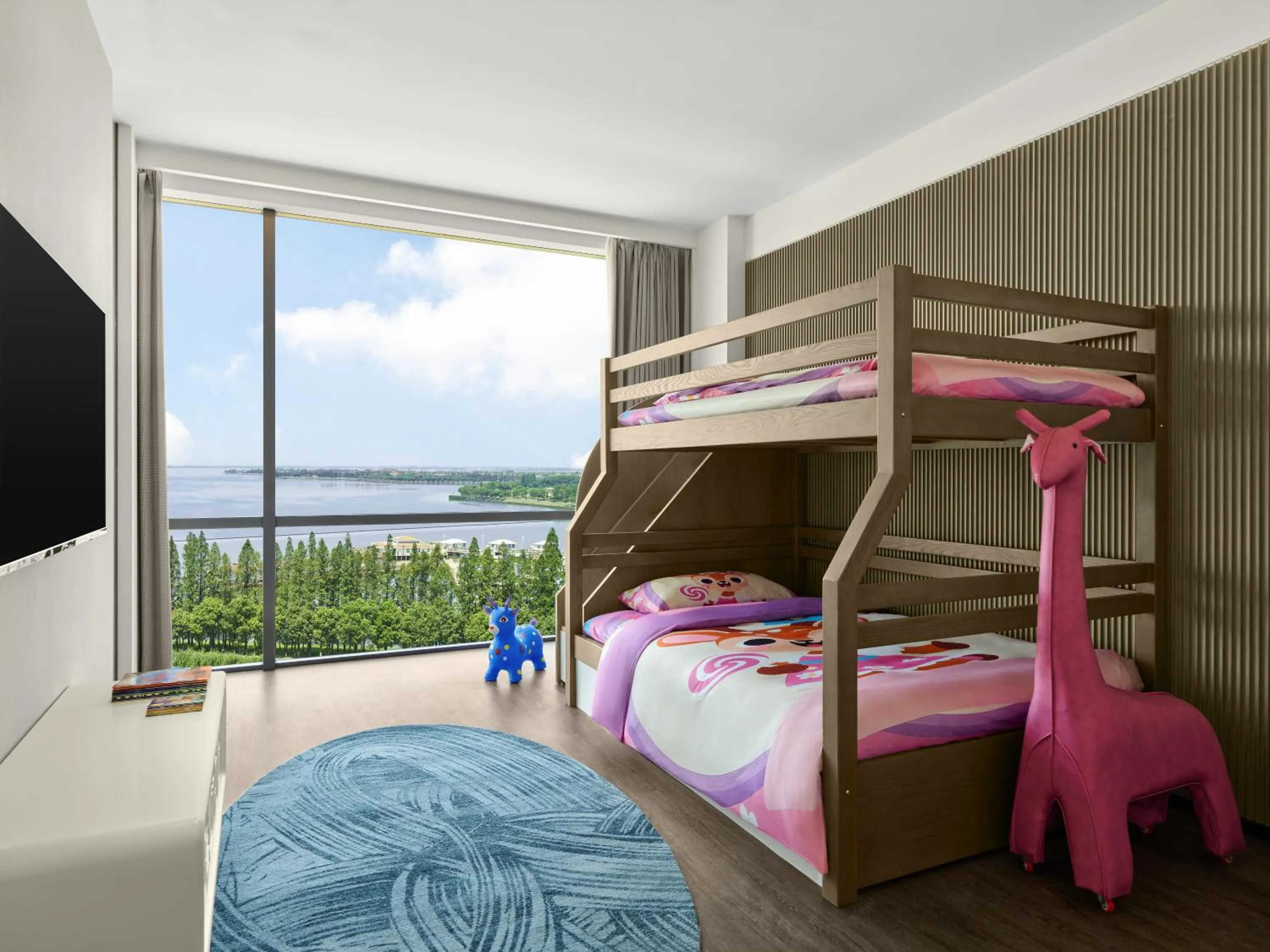 Bedroom, Bed in Sheraton Kunshan Dianshan Lake