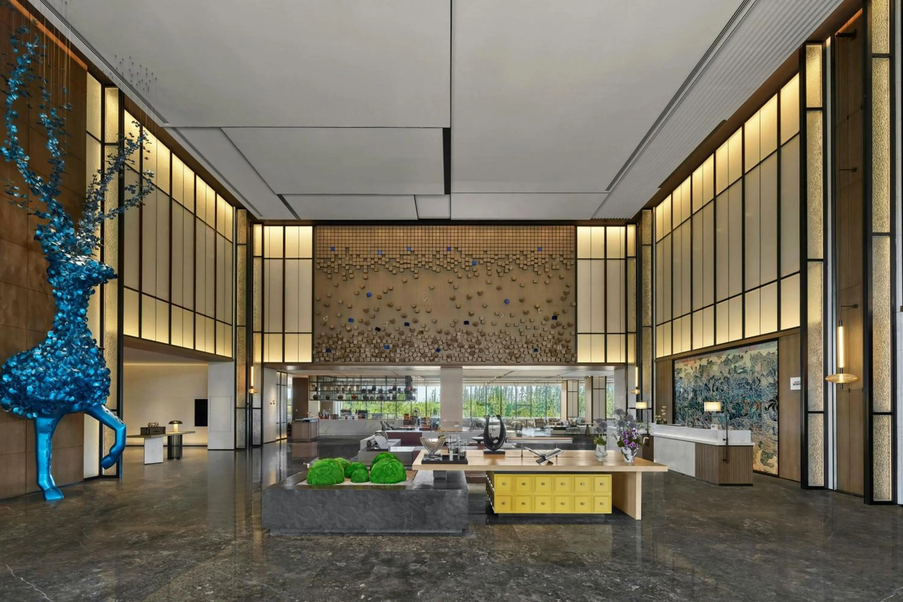 Lobby or reception in Sheraton Kunshan Dianshan Lake