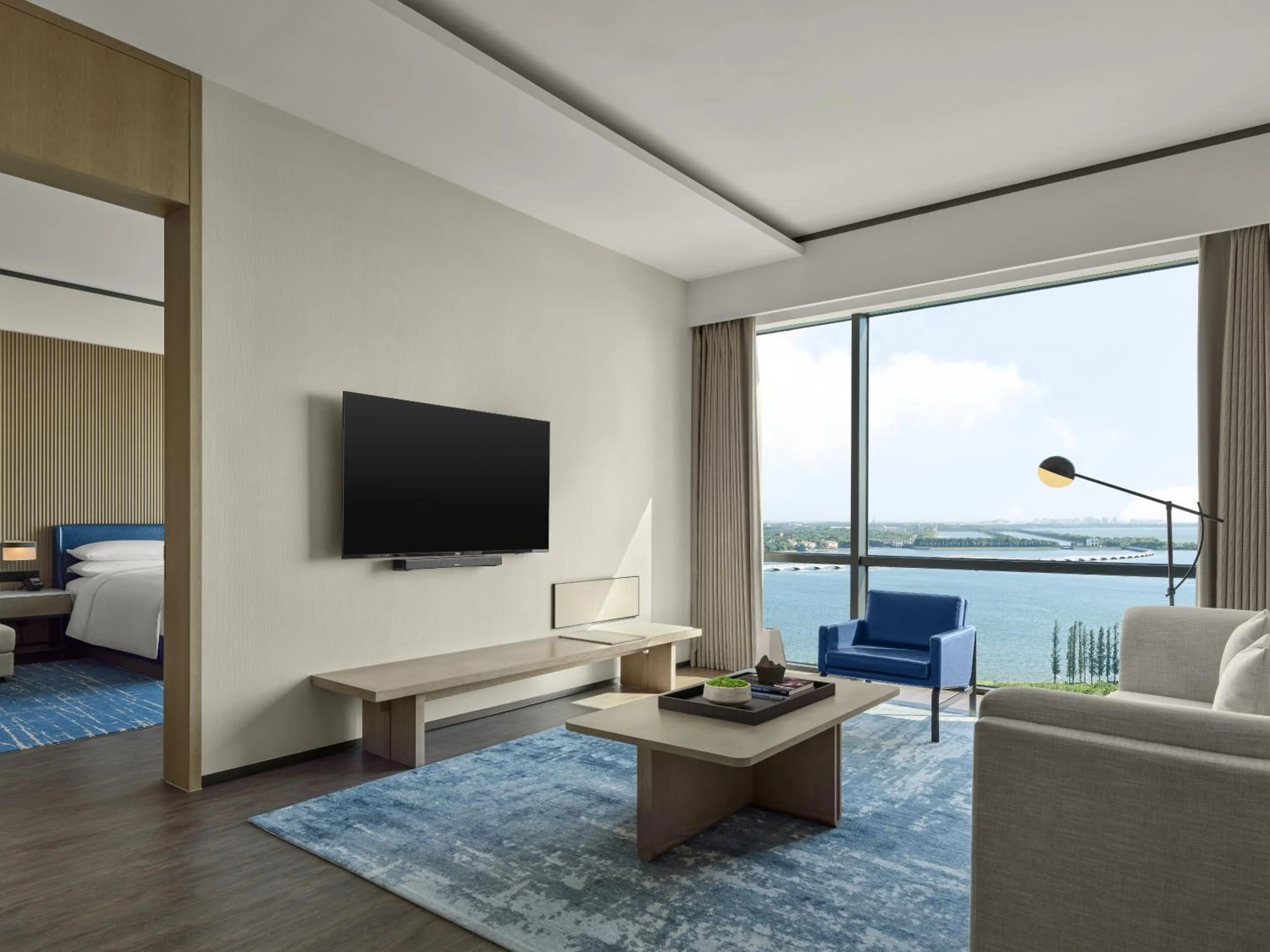 Living room in Sheraton Kunshan Dianshan Lake