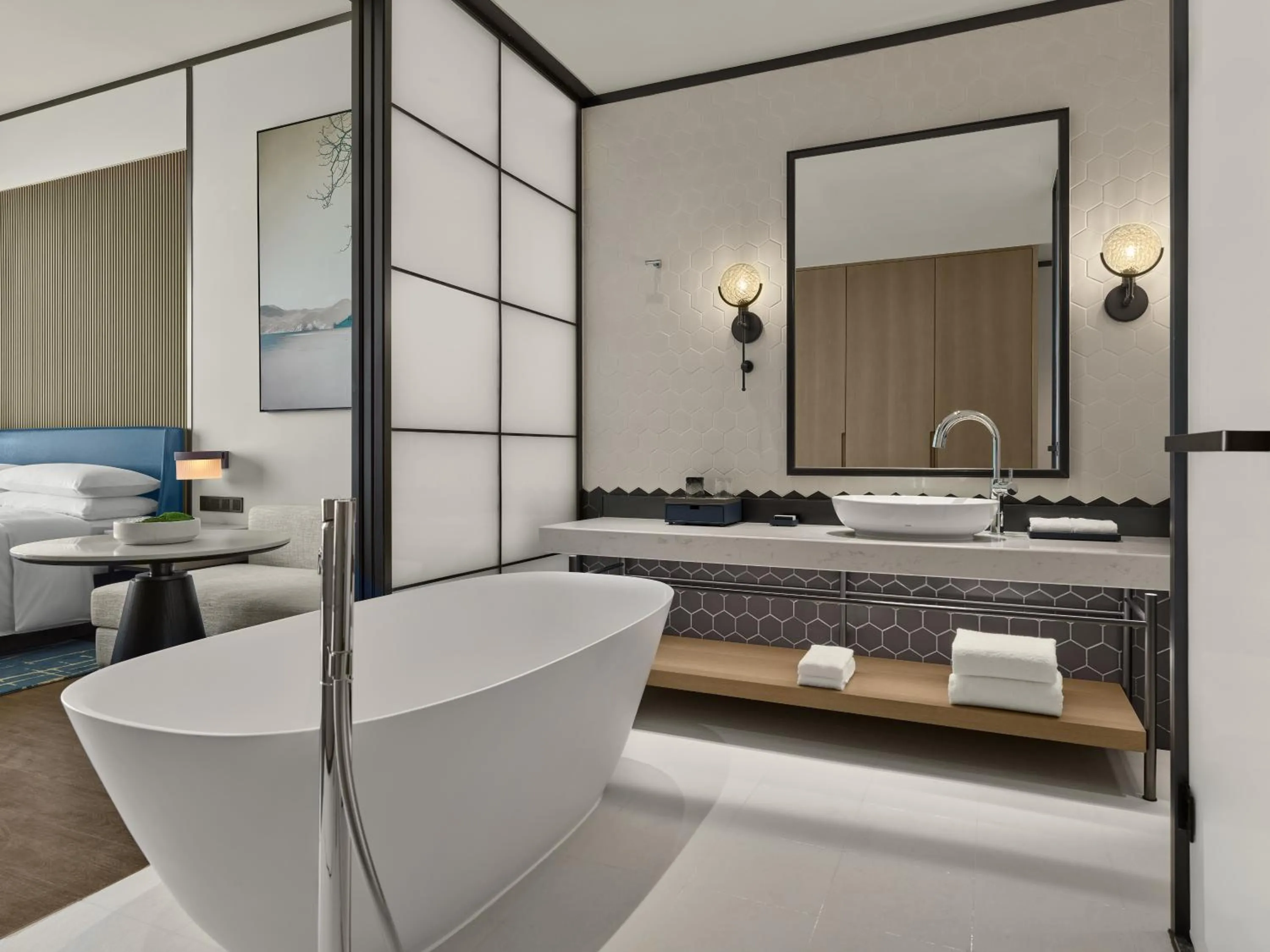 Toilet in Sheraton Kunshan Dianshan Lake