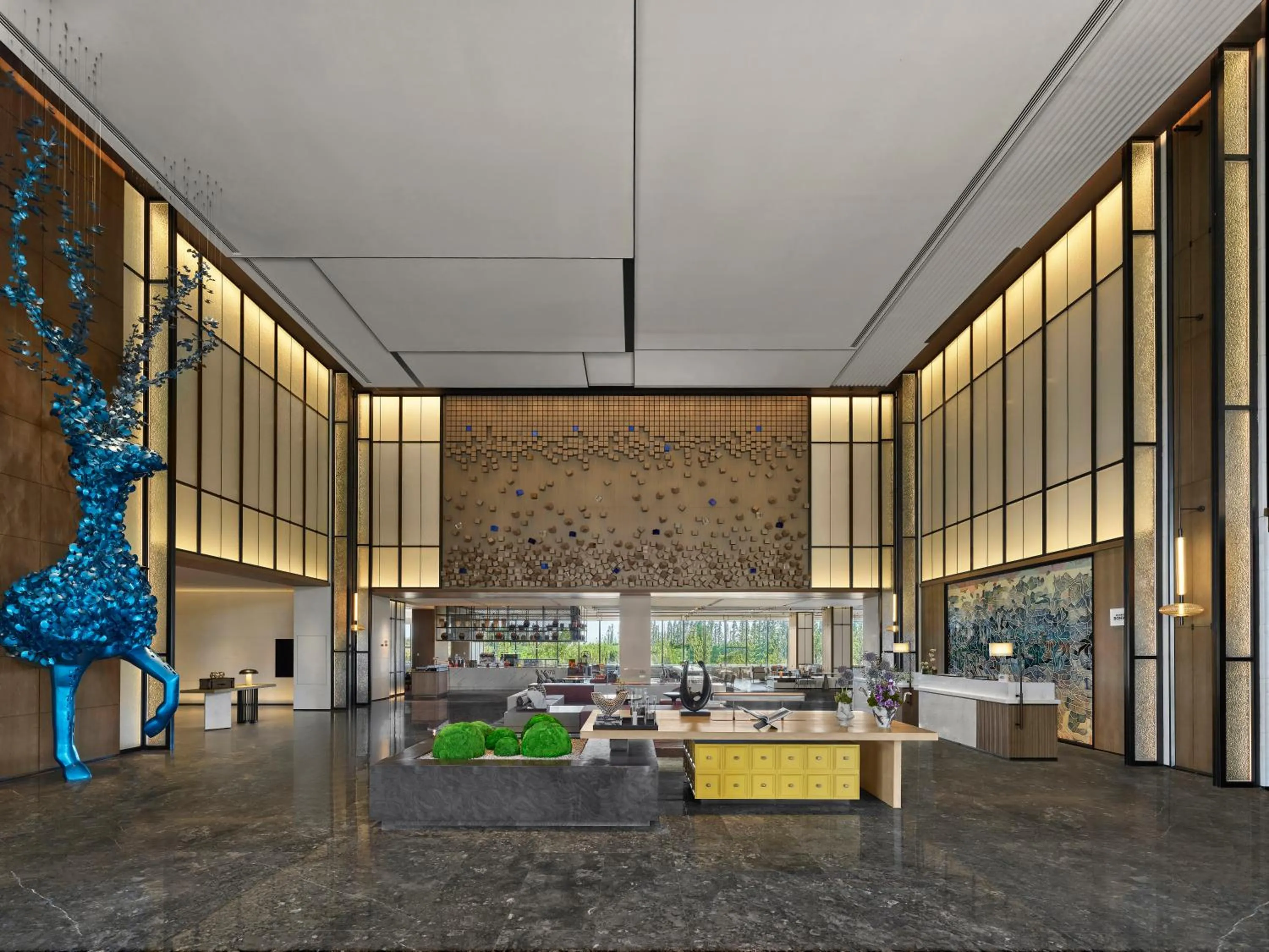 Lobby or reception in Sheraton Kunshan Dianshan Lake