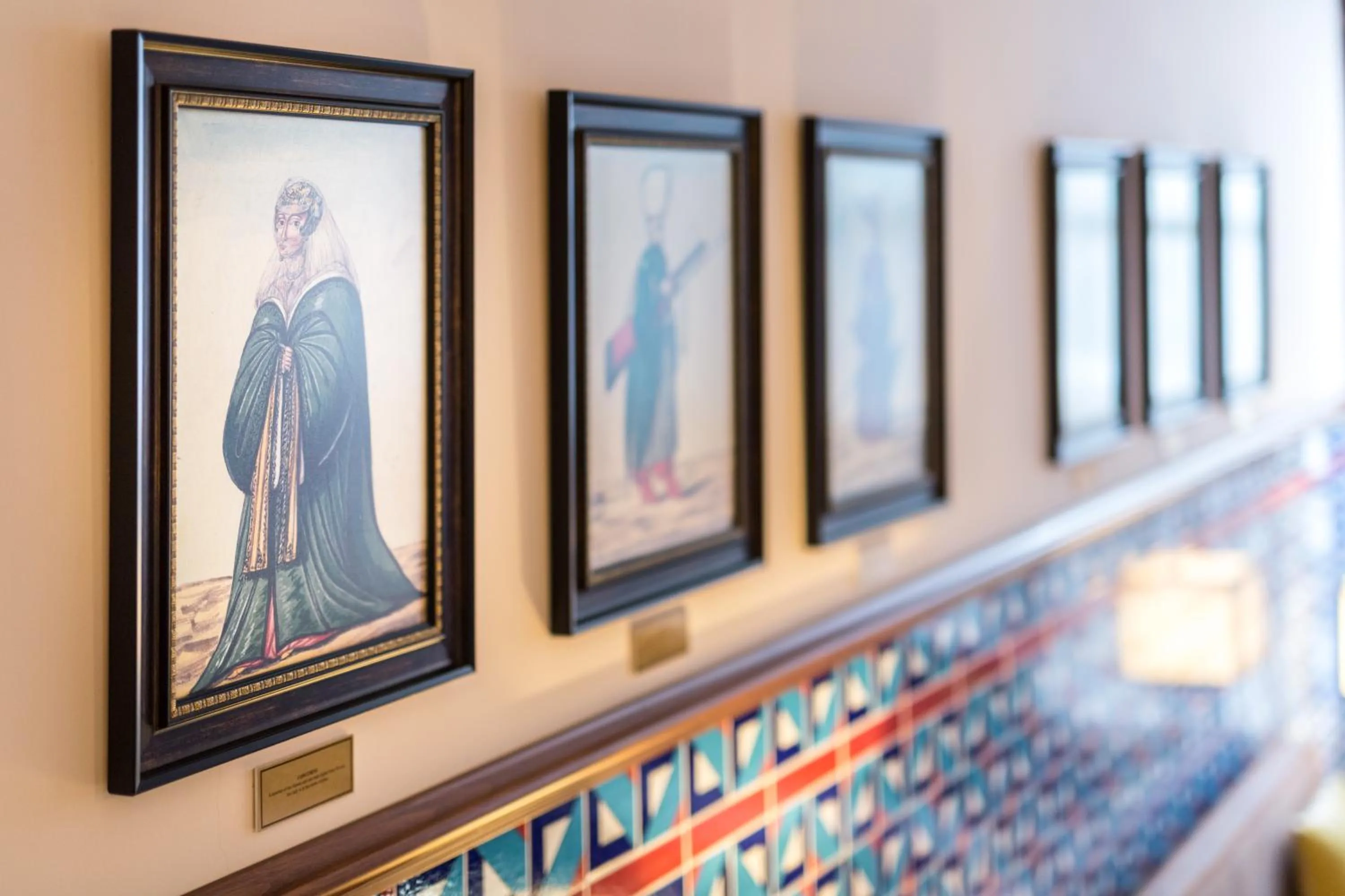 Decorative detail in Lalahan Hotel