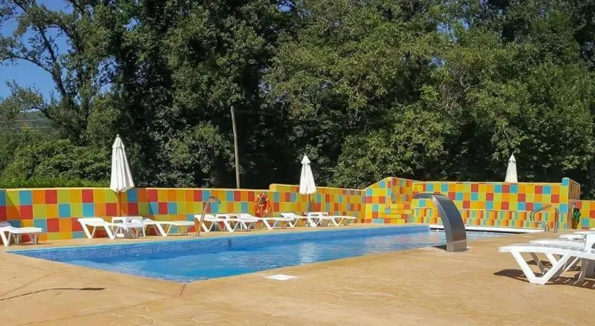 Swimming pool in Hotel El Trasgu