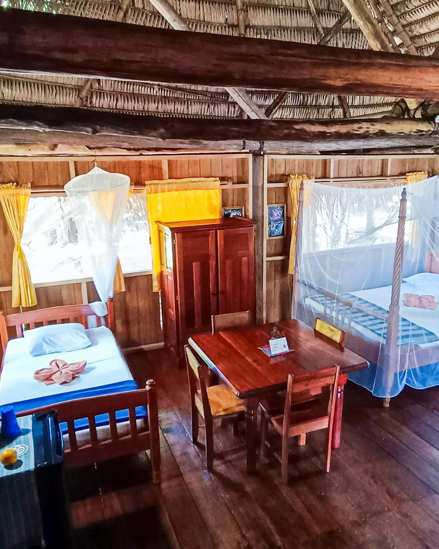 Bed in Sun Creek Lodge