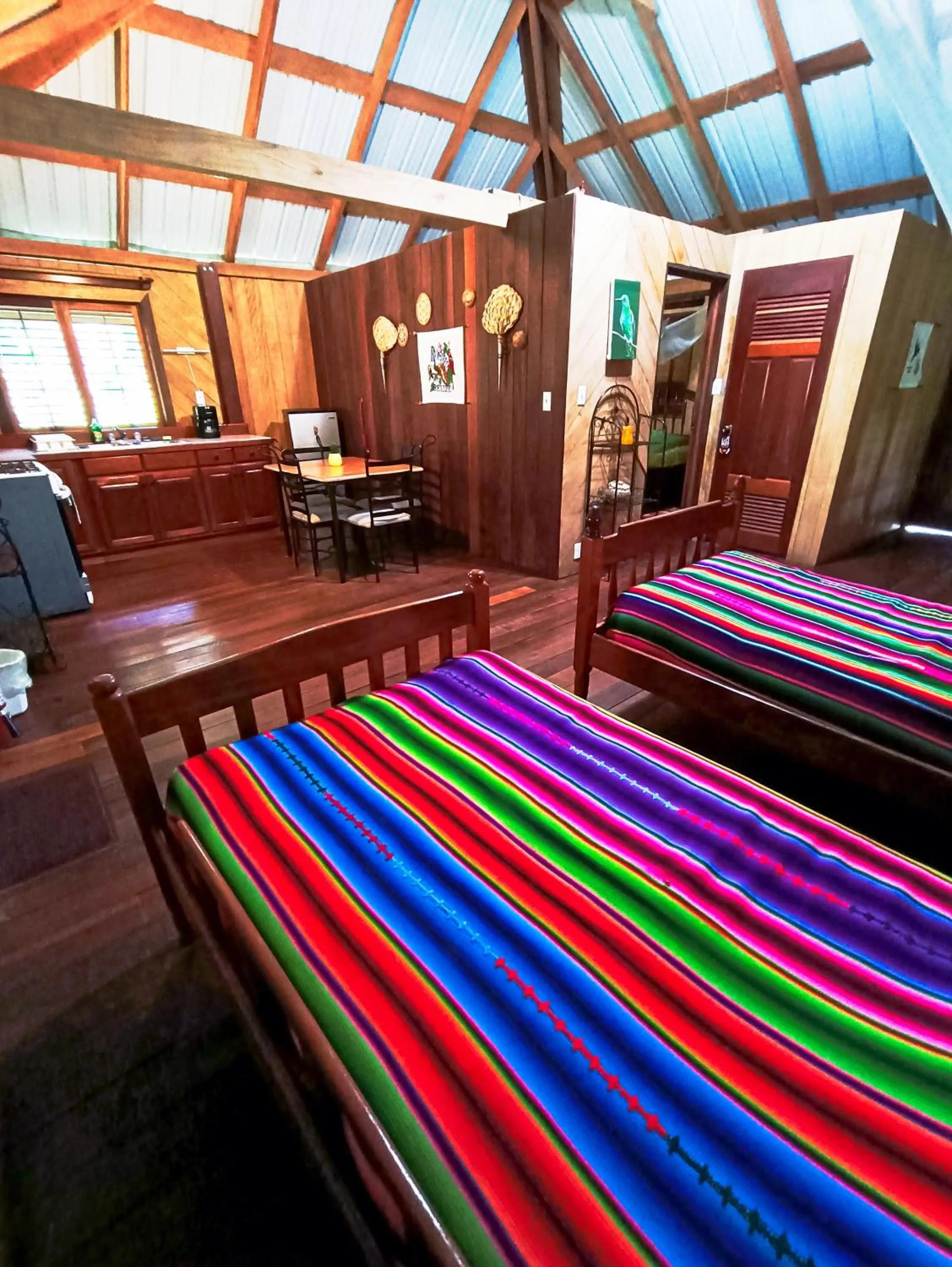 Bed in Sun Creek Lodge