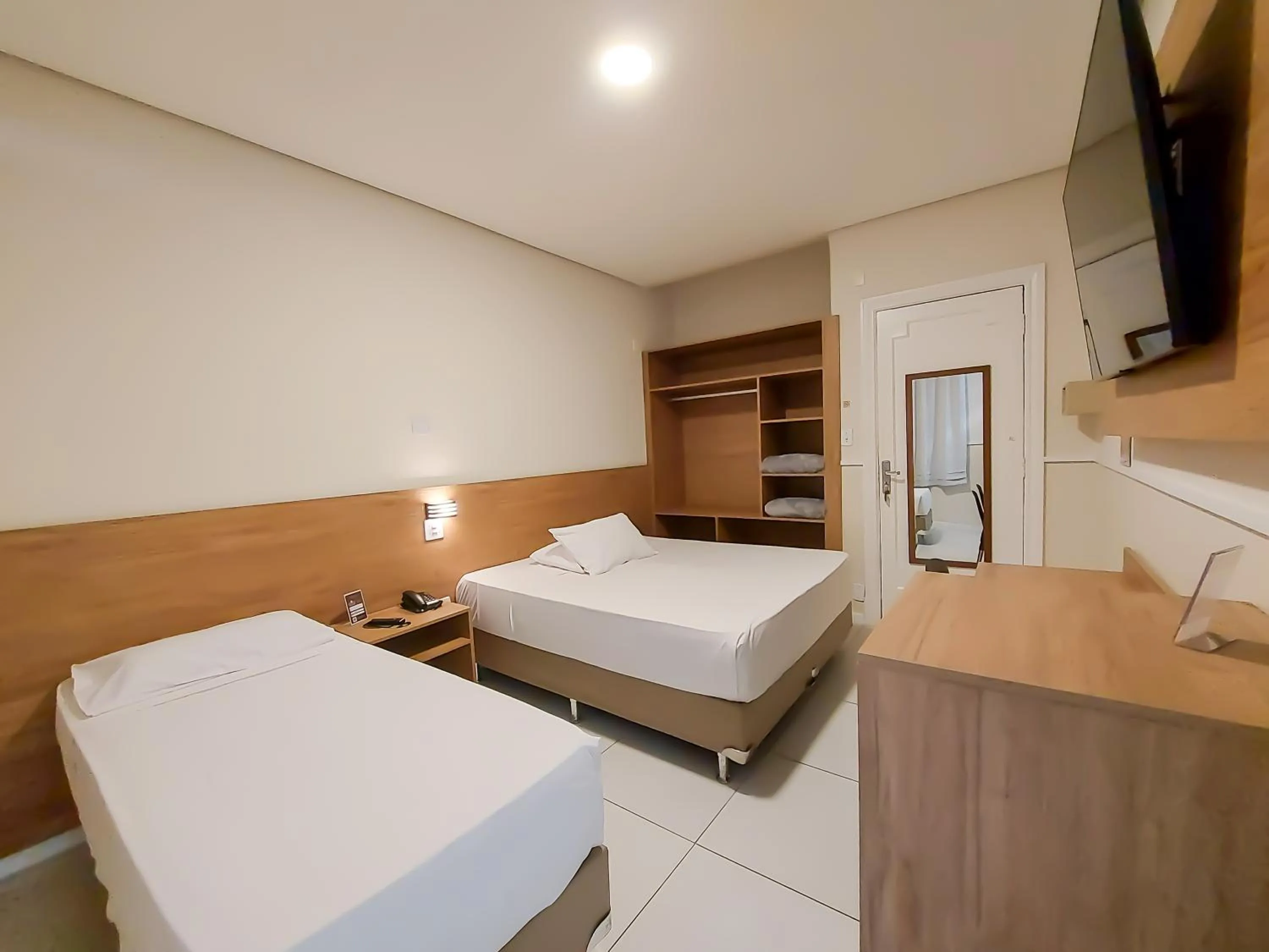 Bed in Hotel Itamarati Centro-República