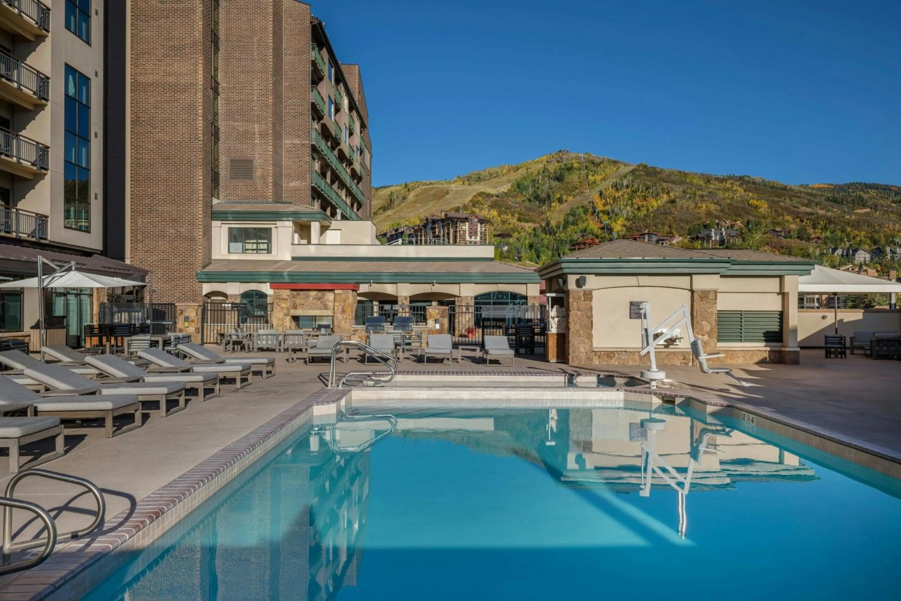 Swimming pool in Sheraton Steamboat Resort Villas