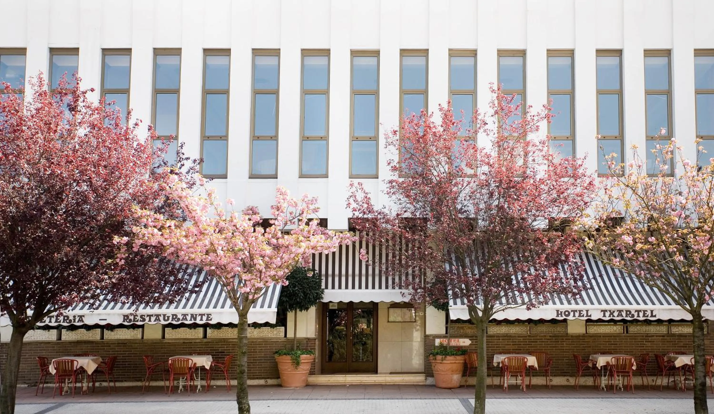 Facade/entrance in Hotel Txartel