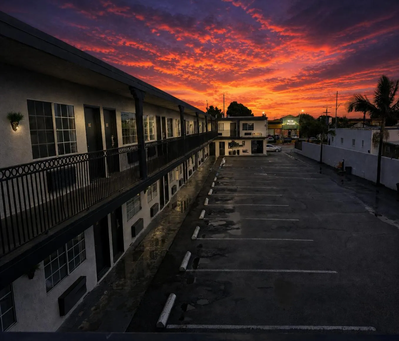 Property building in The Atlas Inn & Suites LAX