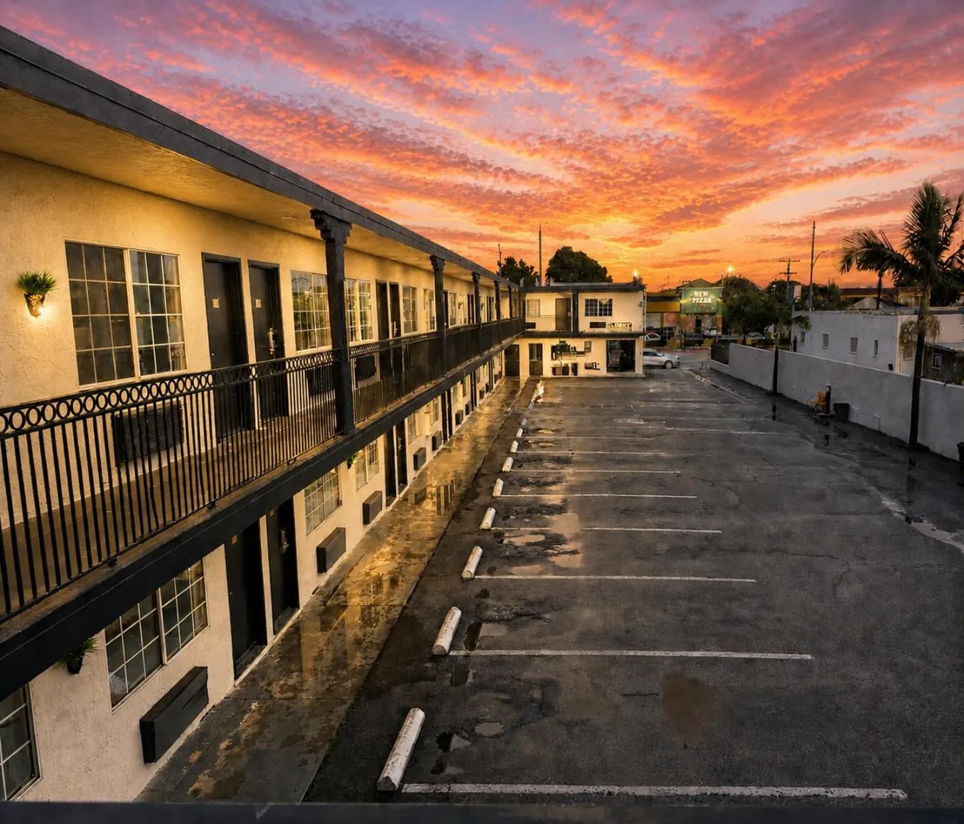 Property building in The Atlas Inn & Suites LAX