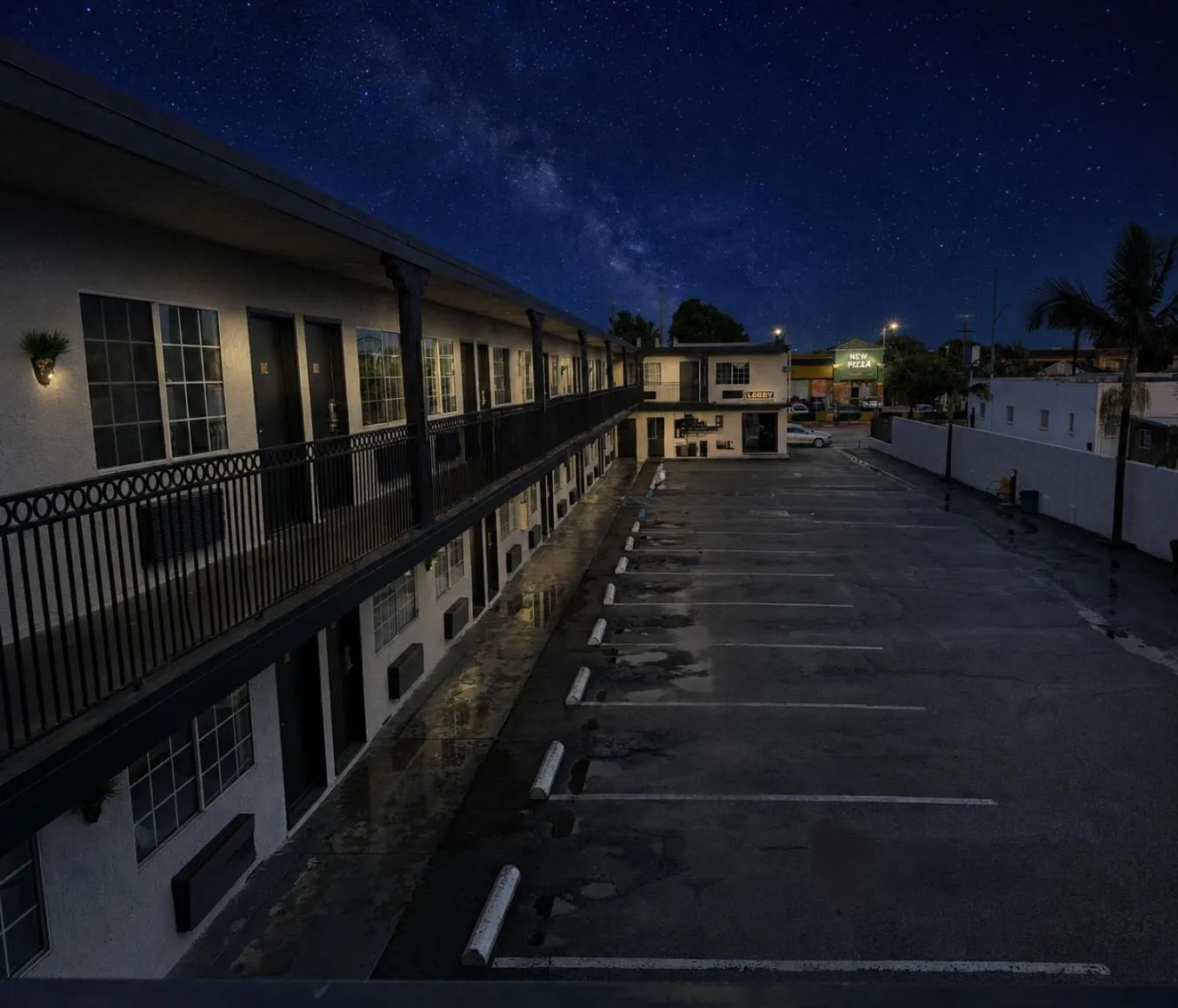 Property building in The Atlas Inn & Suites LAX