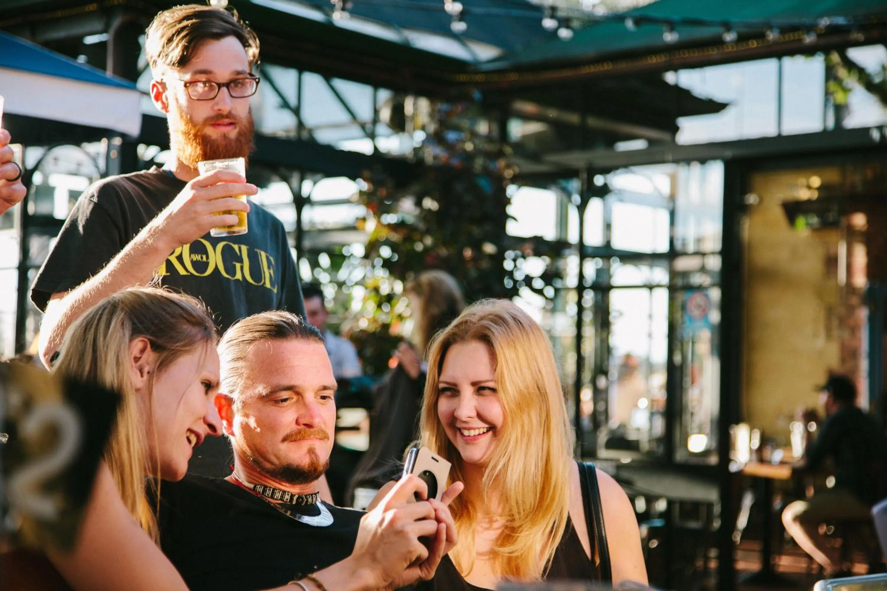 Lounge or bar in Fremantle Hostel