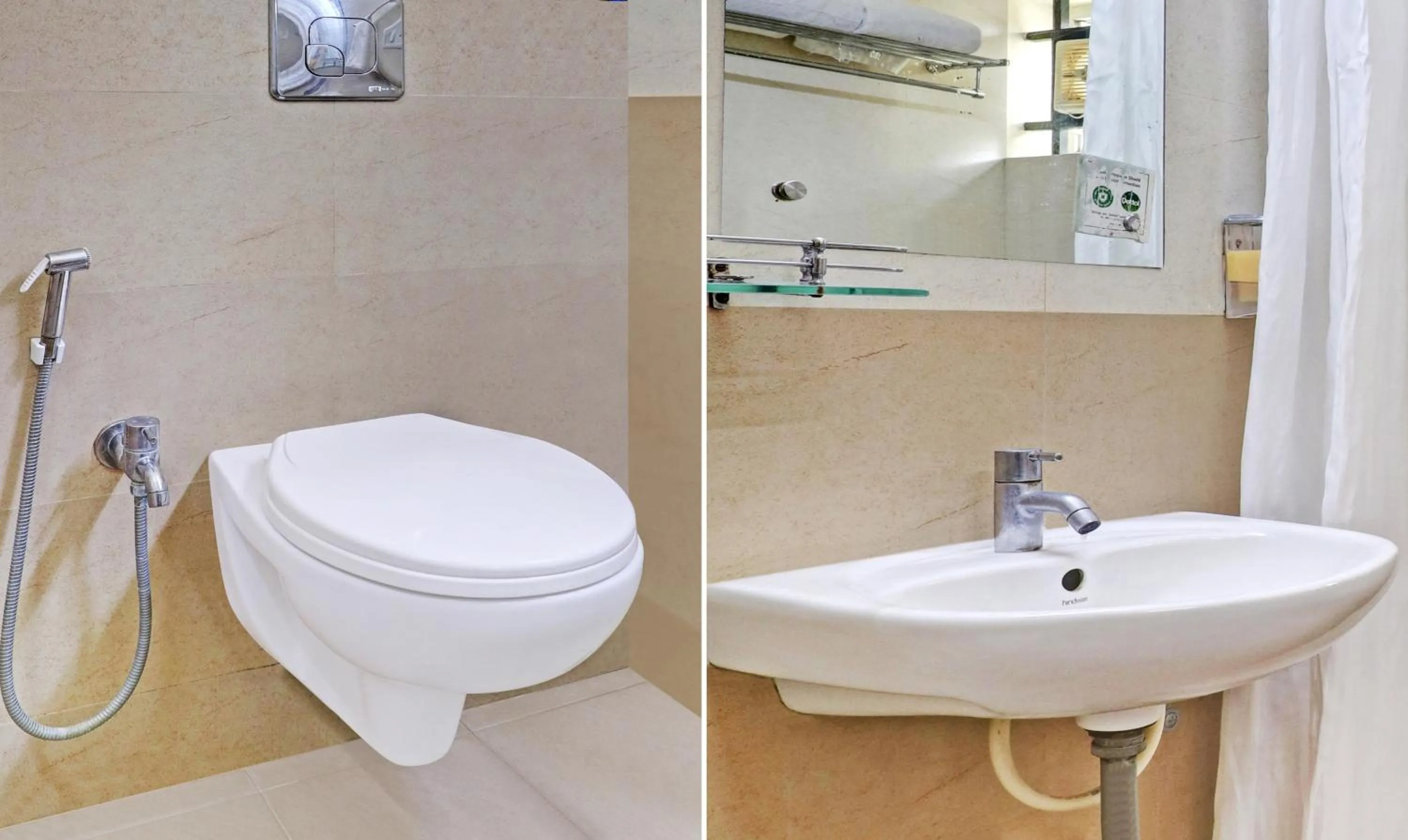 Bathroom in Treebo Akshaya Mayflower Vijaya Bank Layout