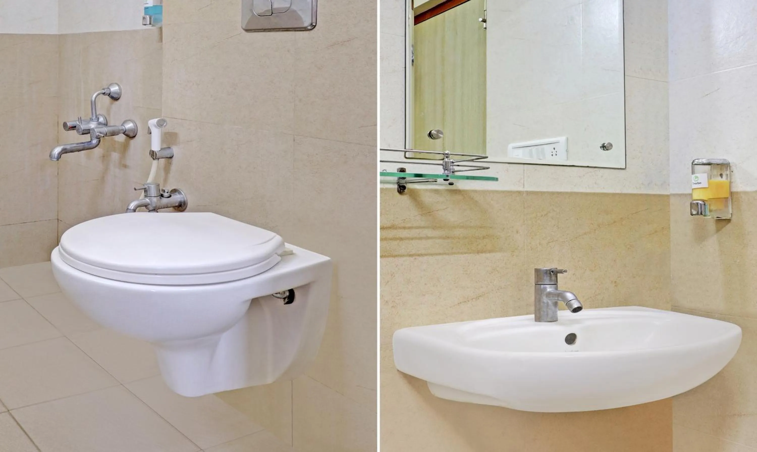 Bathroom in Treebo Akshaya Mayflower Vijaya Bank Layout
