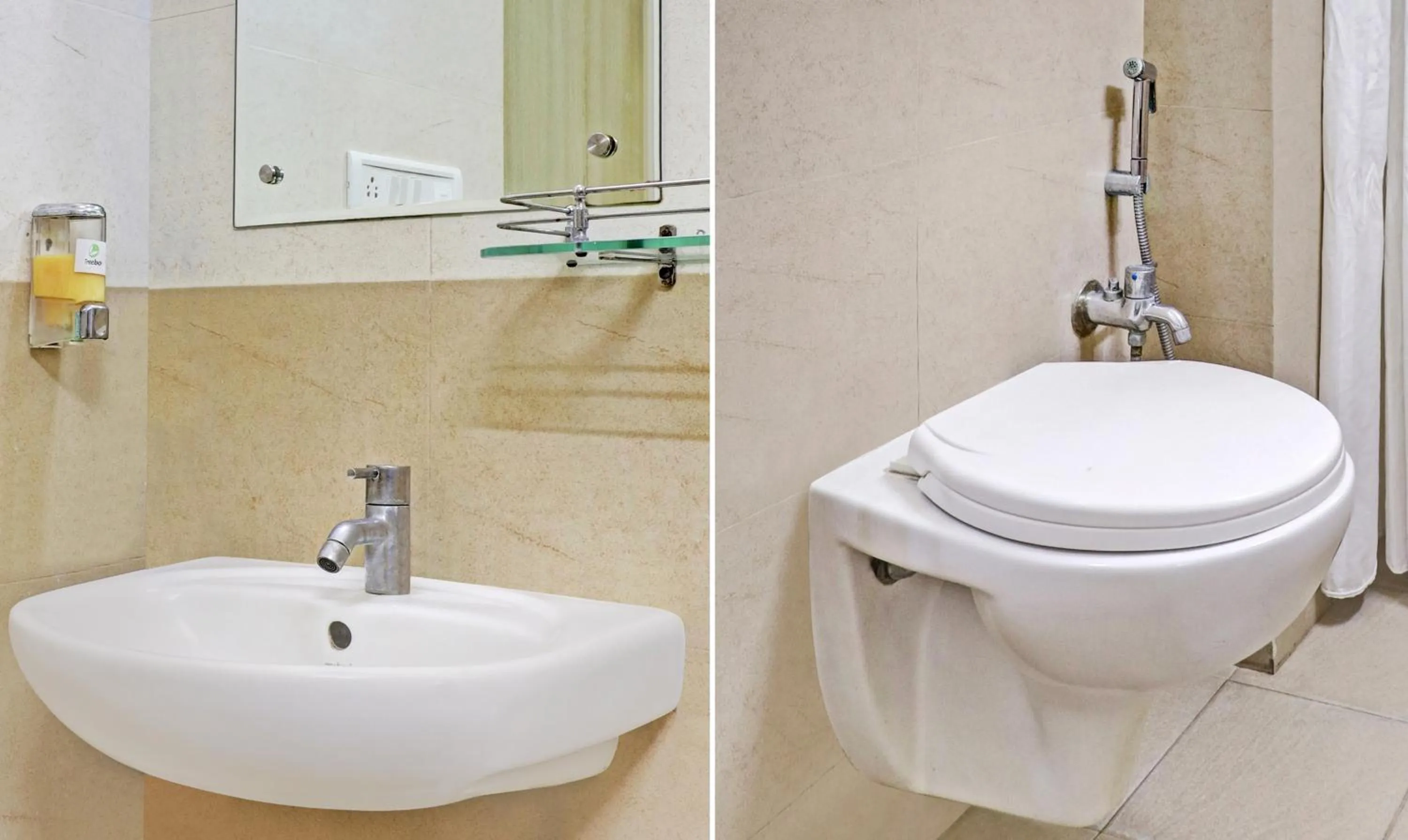 Bathroom in Treebo Akshaya Mayflower Vijaya Bank Layout