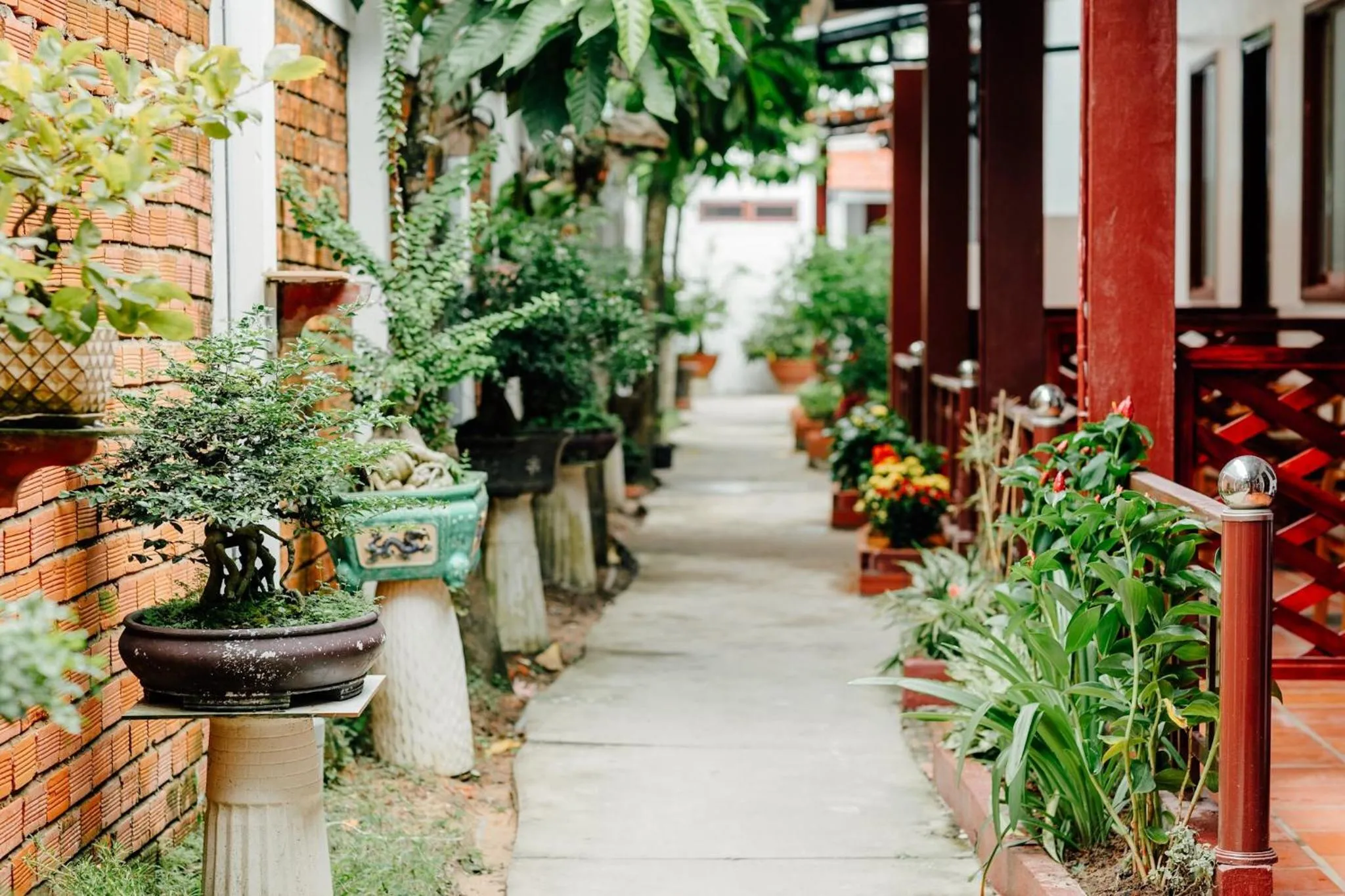 Patio in Ngoc Qui Bungalow