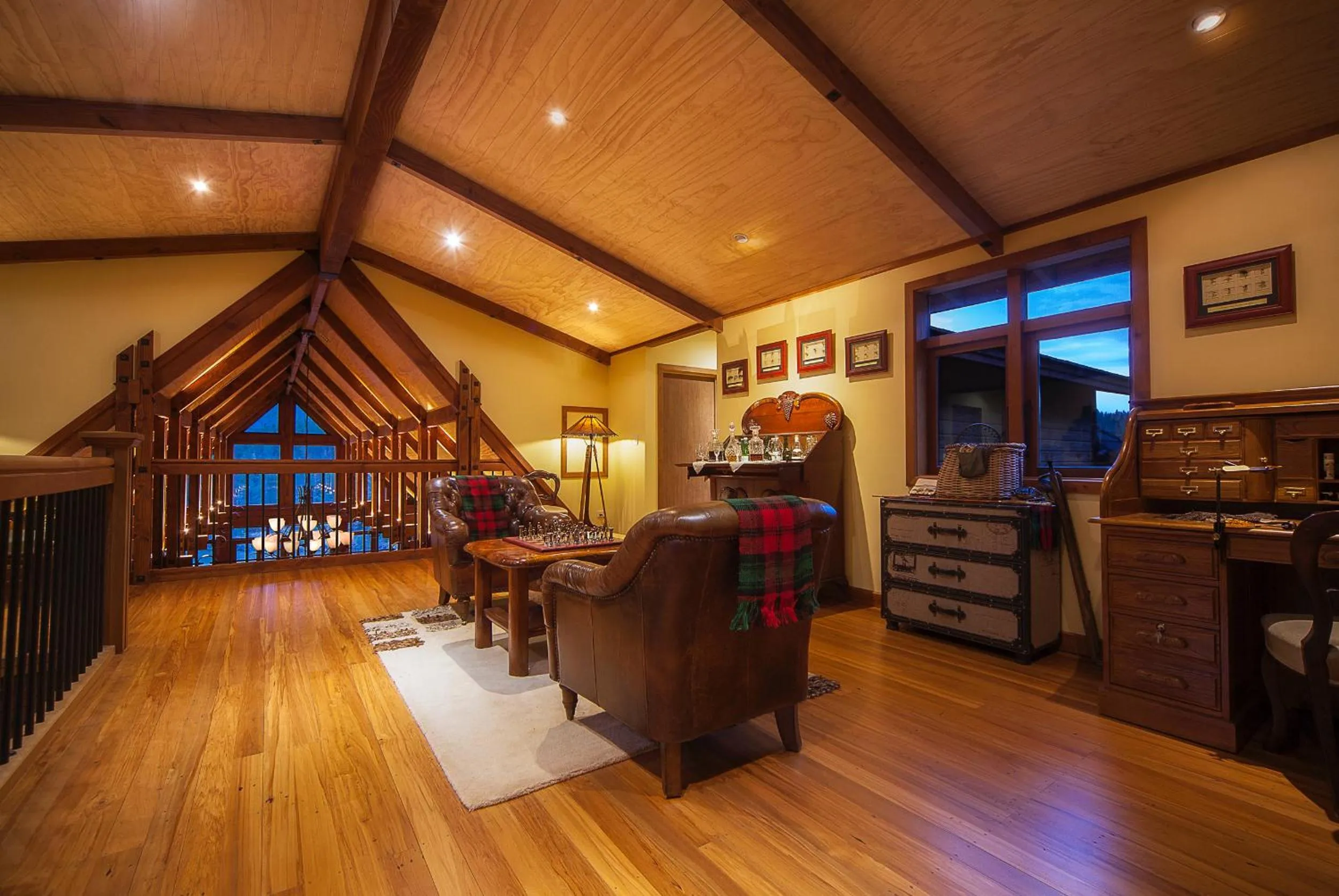 Decorative detail in Stonefly Lodge