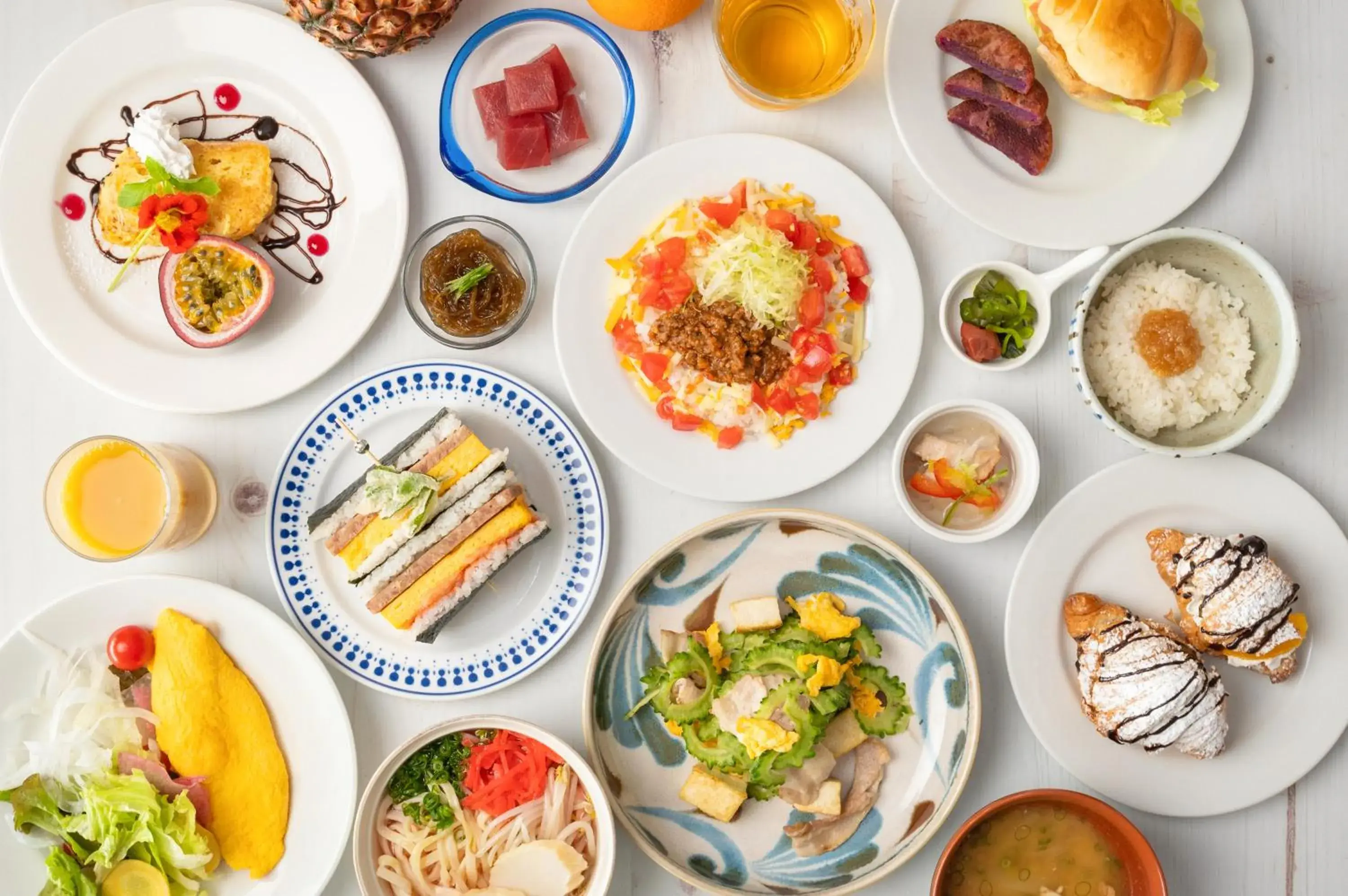 Buffet breakfast in EN RESORT Kumejima EEF Beach Hotel Buffet breakfast in EN RESORT Kumejima EEF Beach Hotel