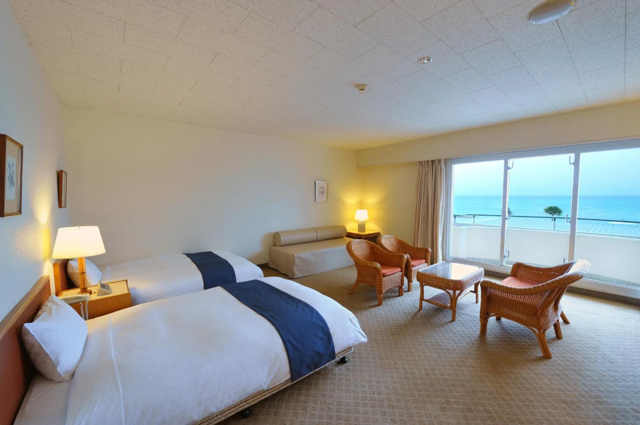 Photo of the whole room, Bed in EN RESORT Kumejima EEF Beach Hotel