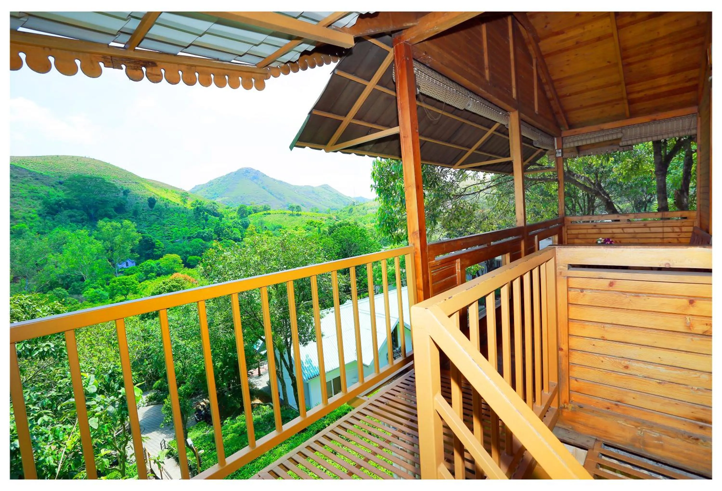 Balcony/Terrace in Holiday Vagamon