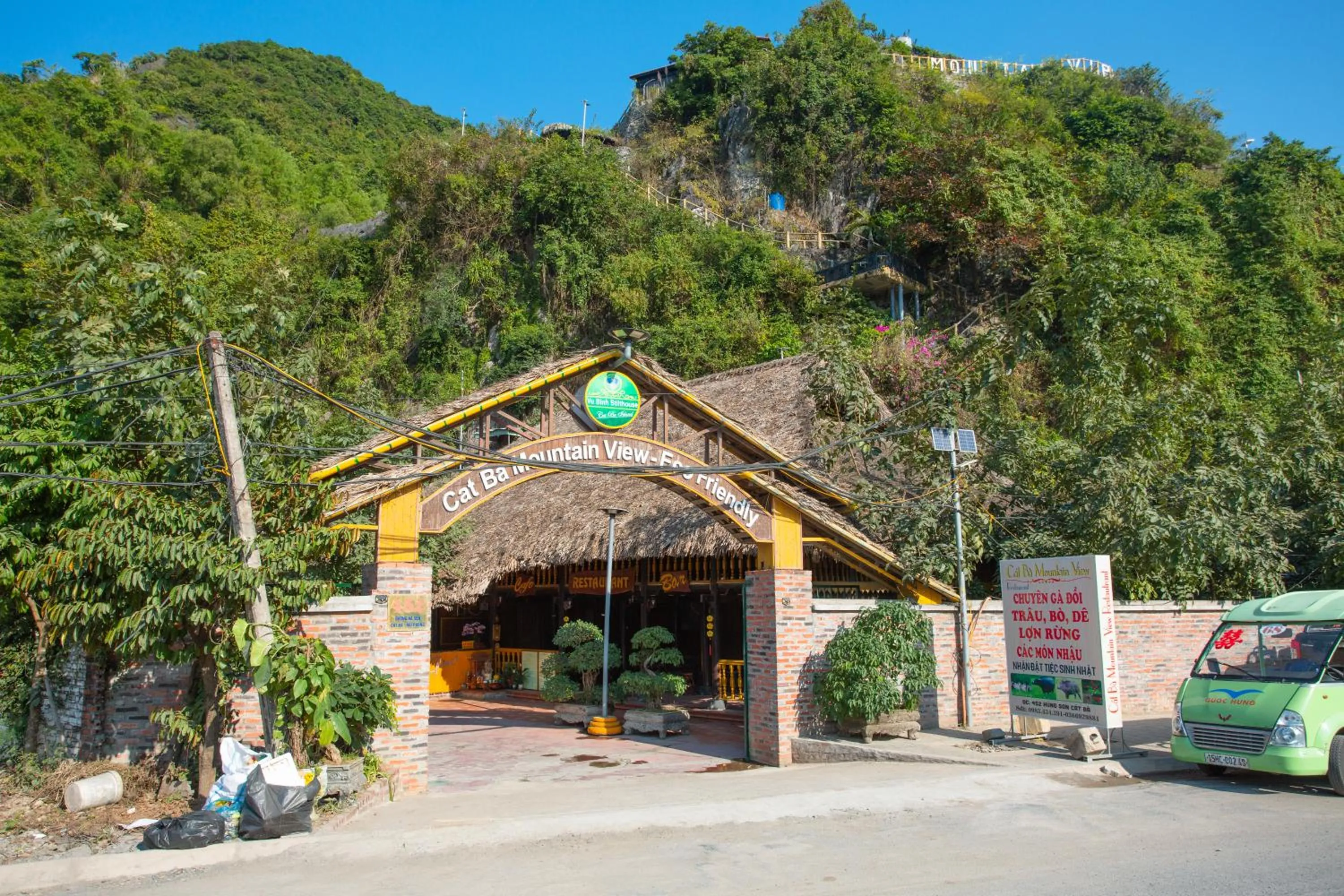 Property building in Cat Ba Mountain View Homestay