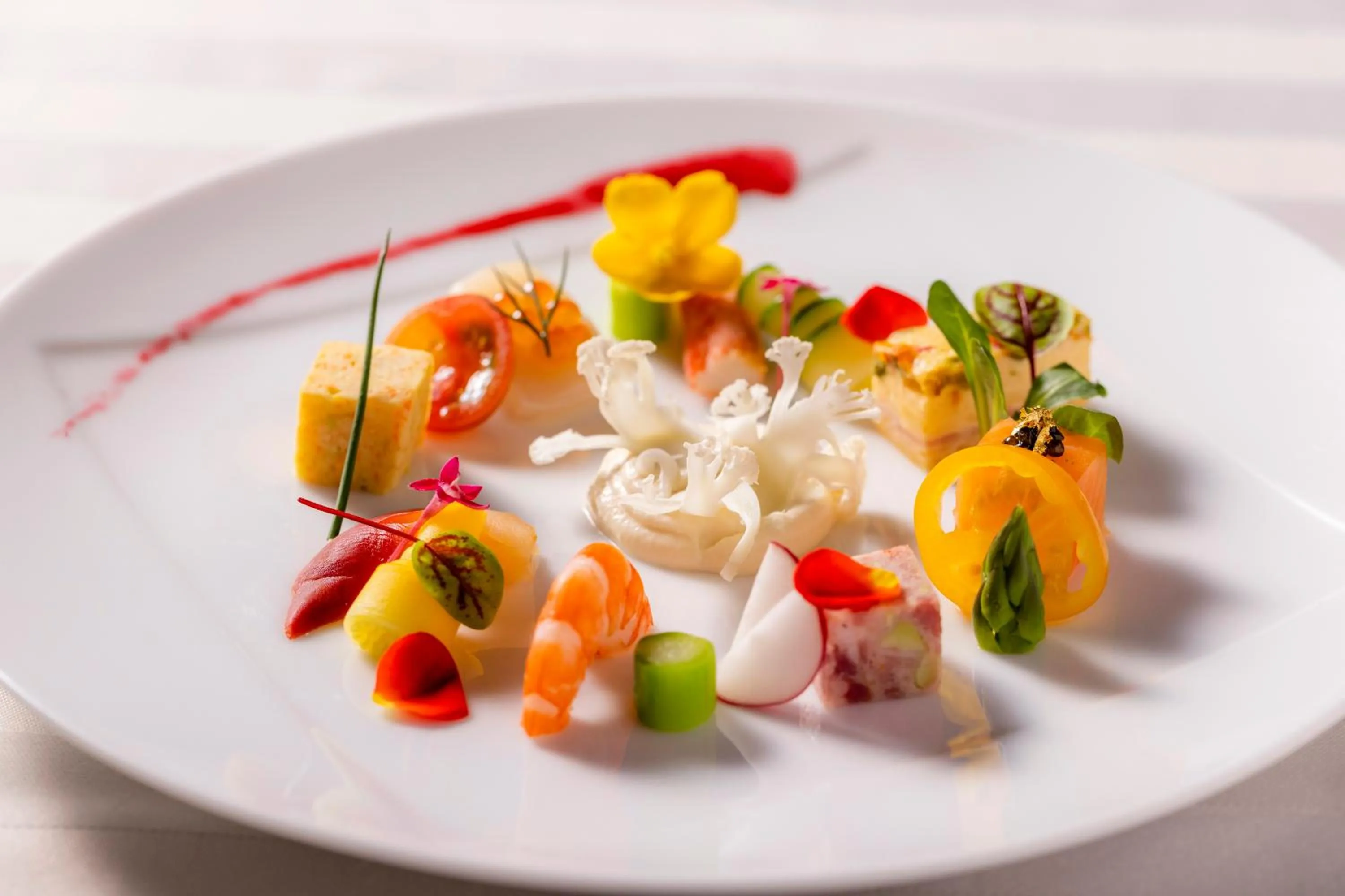 Dinner in Yamagata Grand Hotel