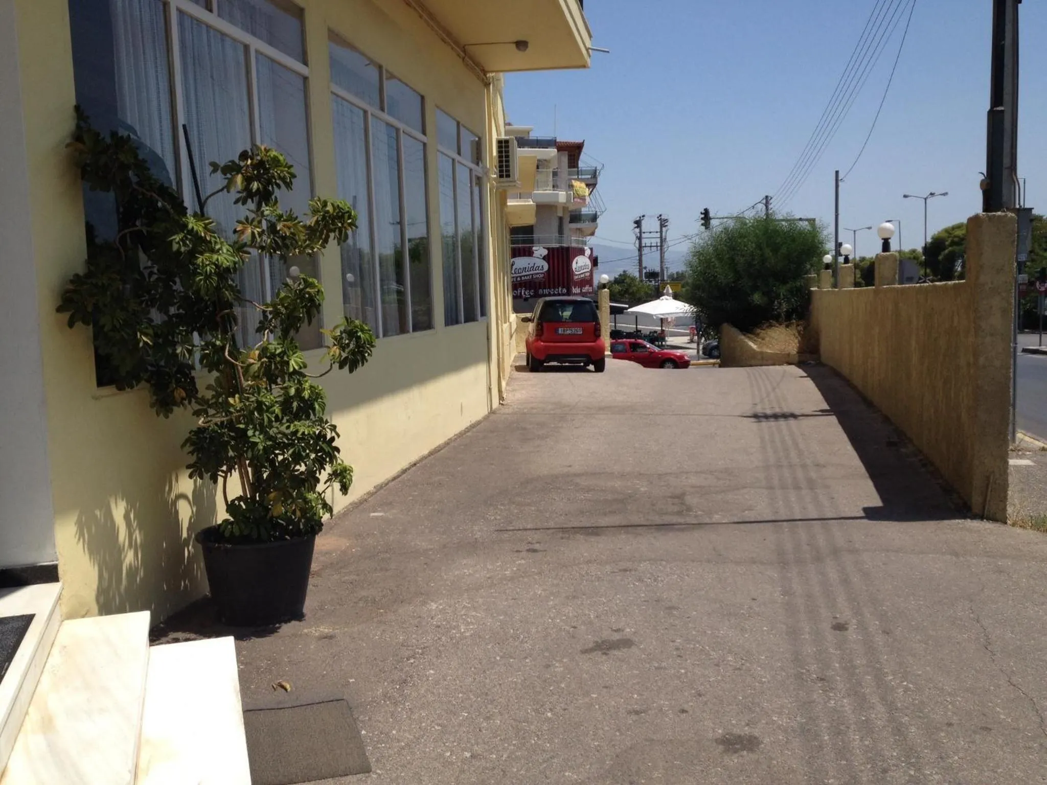 Property building in Aegli Hotel