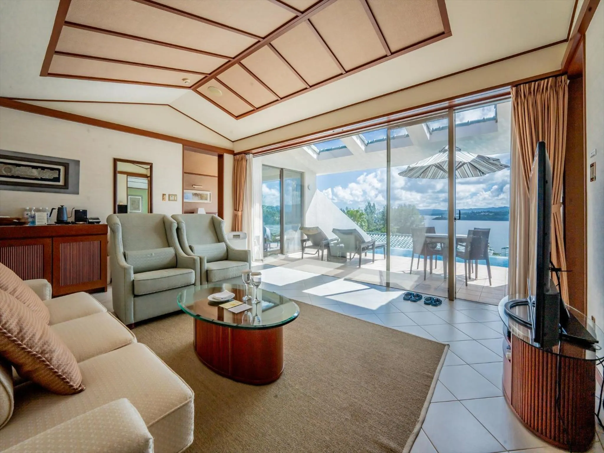 Photo of the whole room in Oriental Hills Okinawa