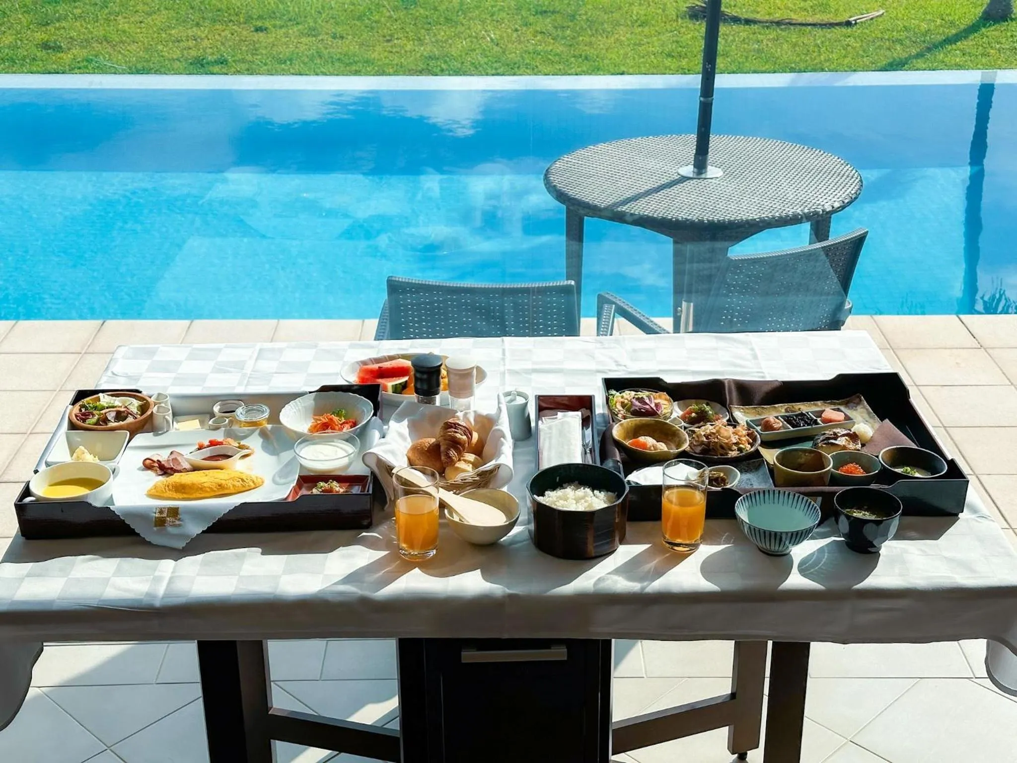 Breakfast in Oriental Hills Okinawa