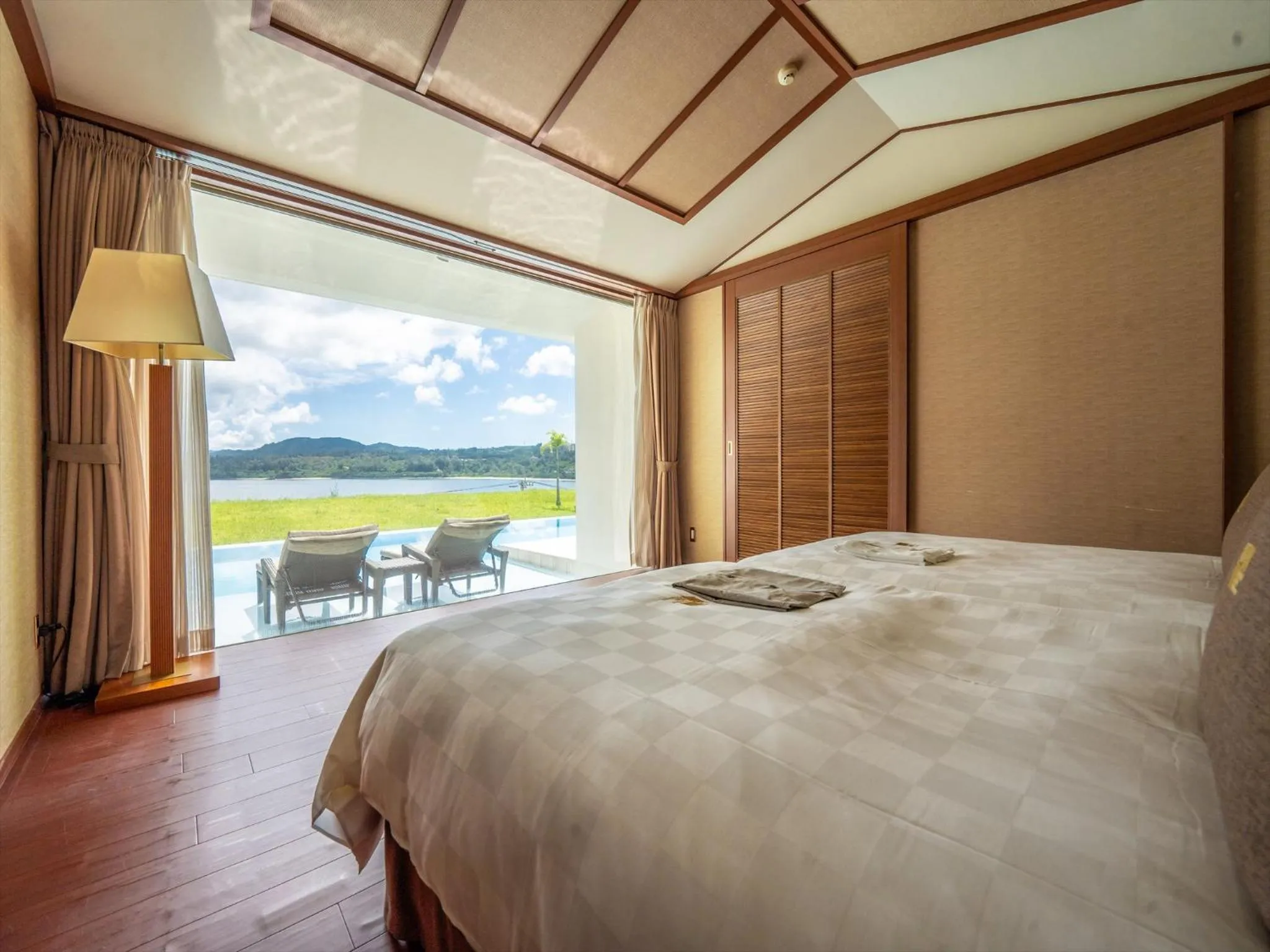 Bedroom, Bed in Oriental Hills Okinawa