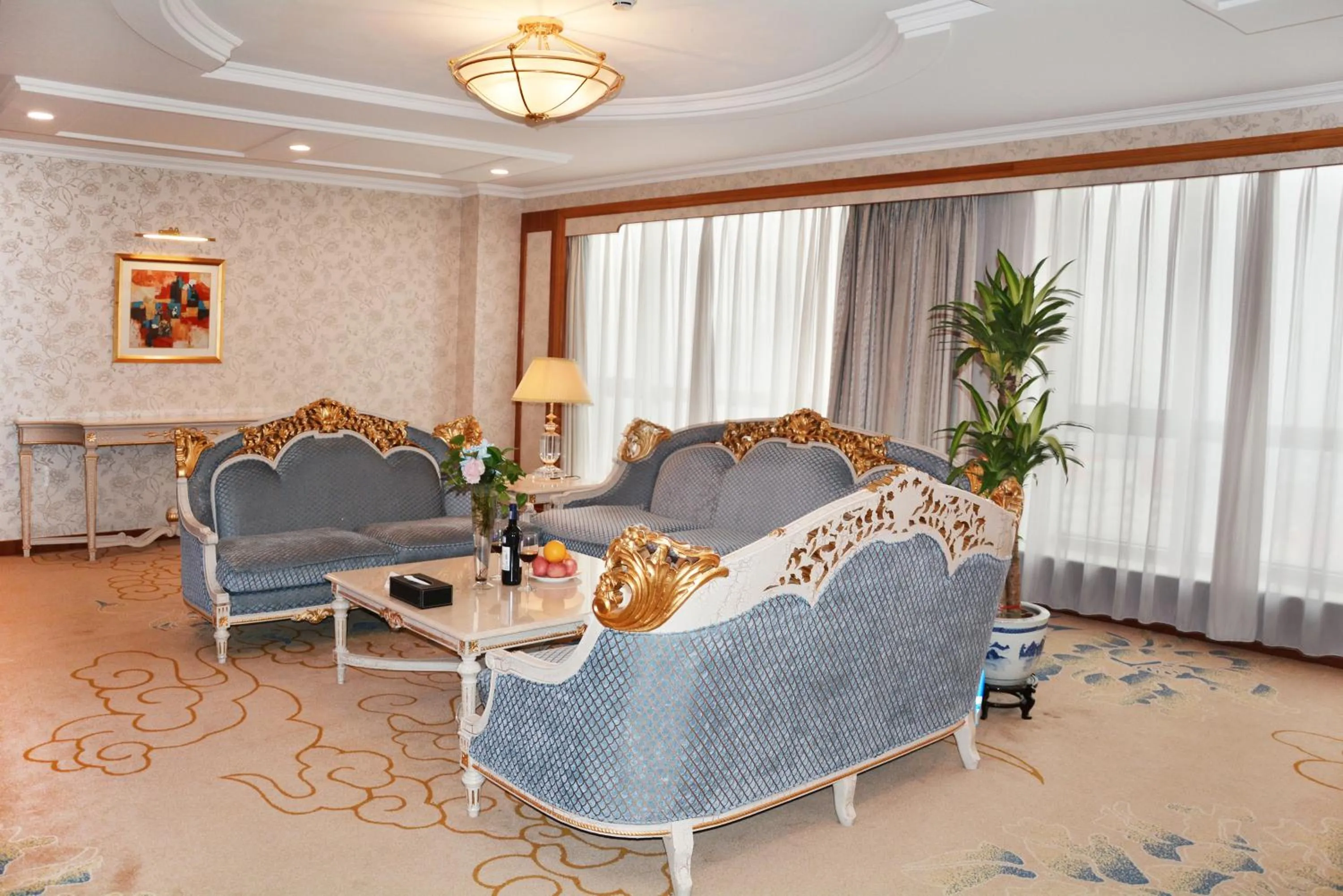 Living room in Beijing Asia Pacific Garden Hotel