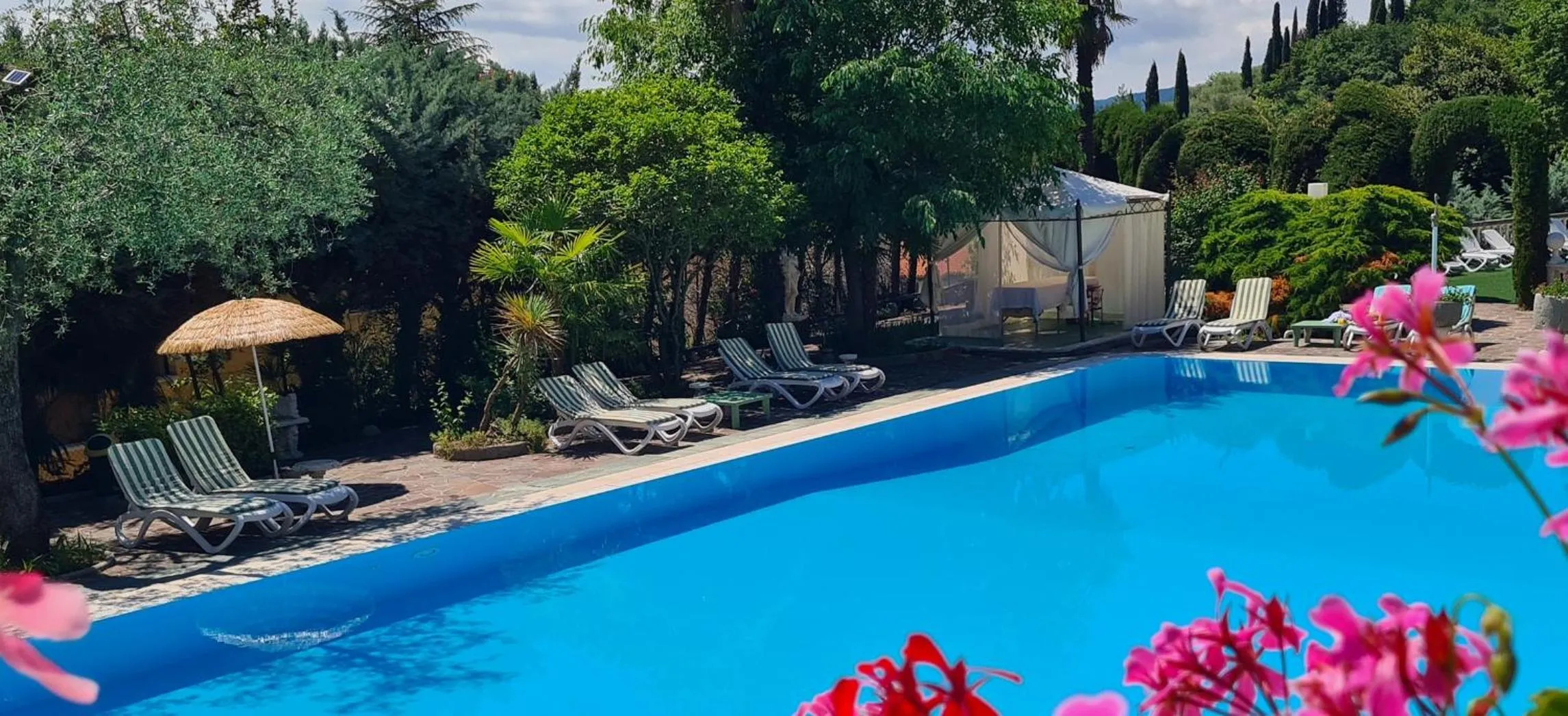Swimming pool in Park Hotel Ville Montefiori