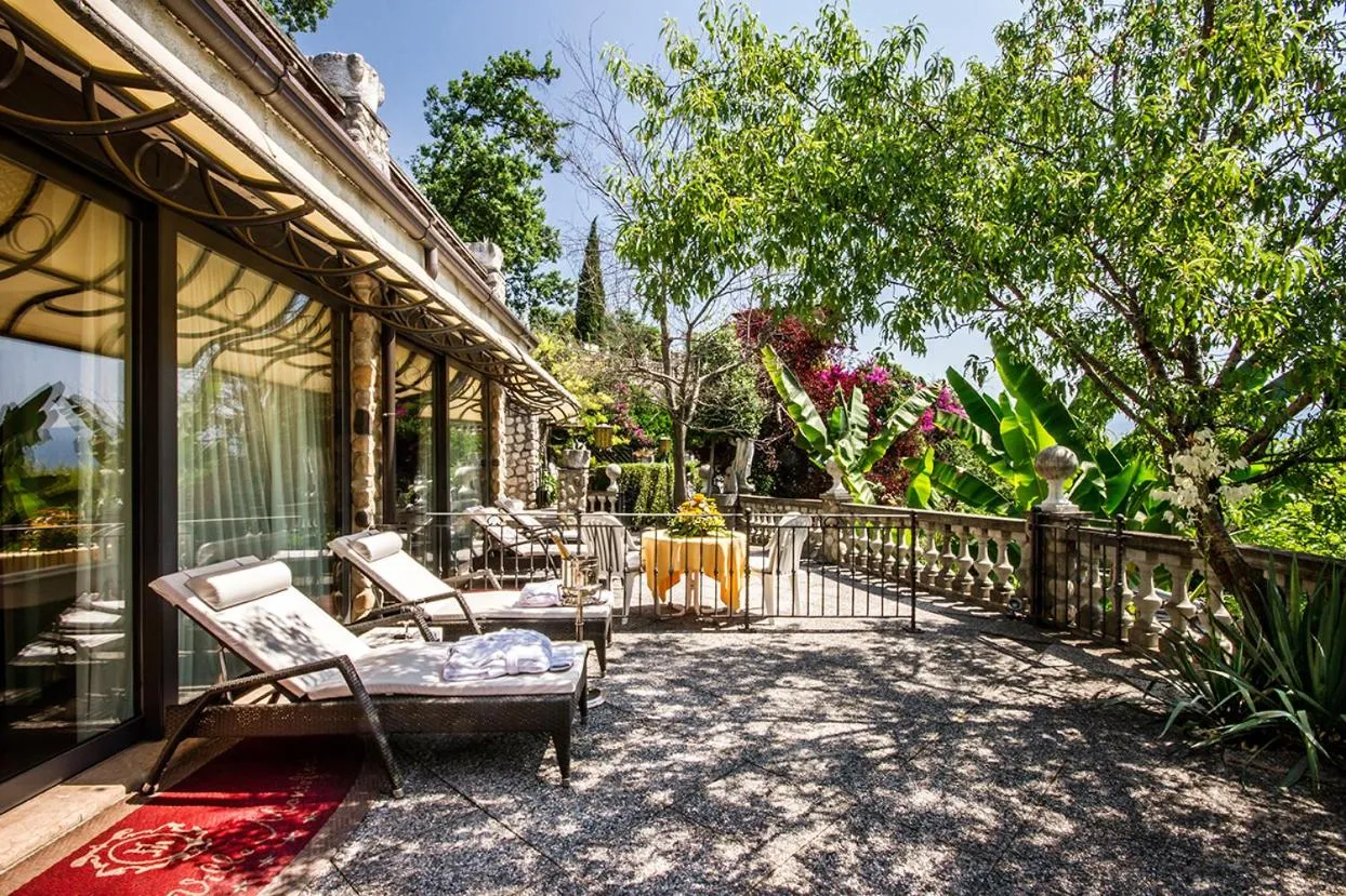 Balcony/Terrace in Park Hotel Ville Montefiori