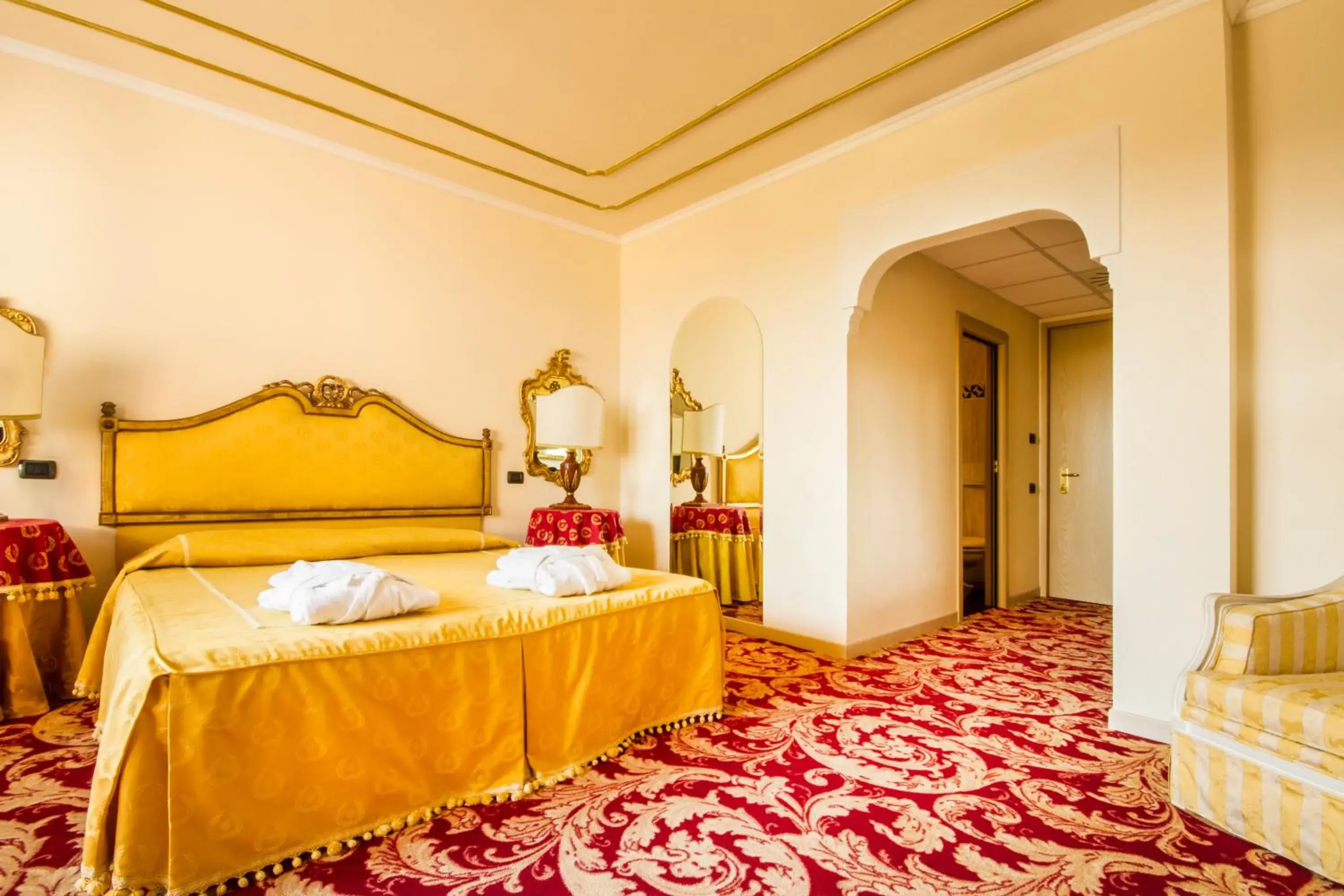 Bedroom, Bed in Park Hotel Ville Montefiori Spa & Centro Benessere Bedroom, Bed in Park Hotel Ville Montefiori Spa & Centro Benessere