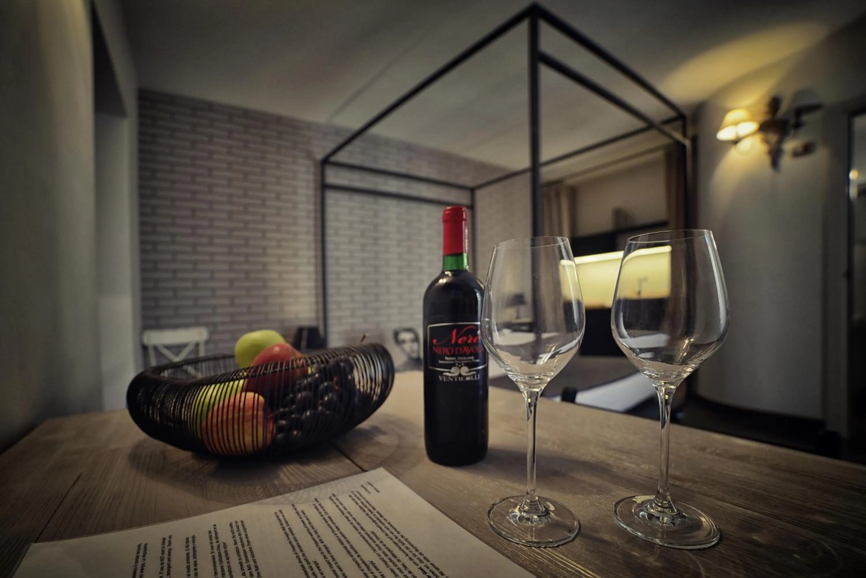 Dining area in Terrazzani Suite