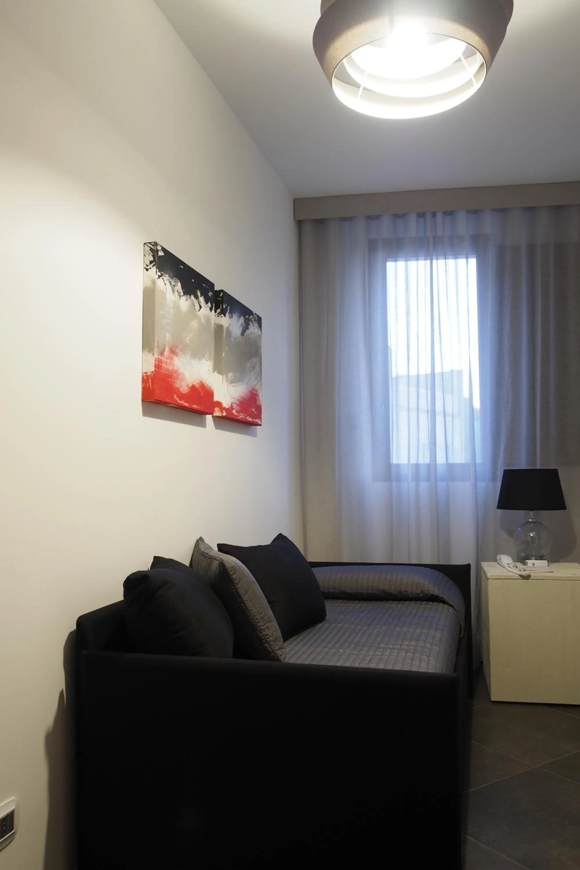 Bed in Terrazzani Suite