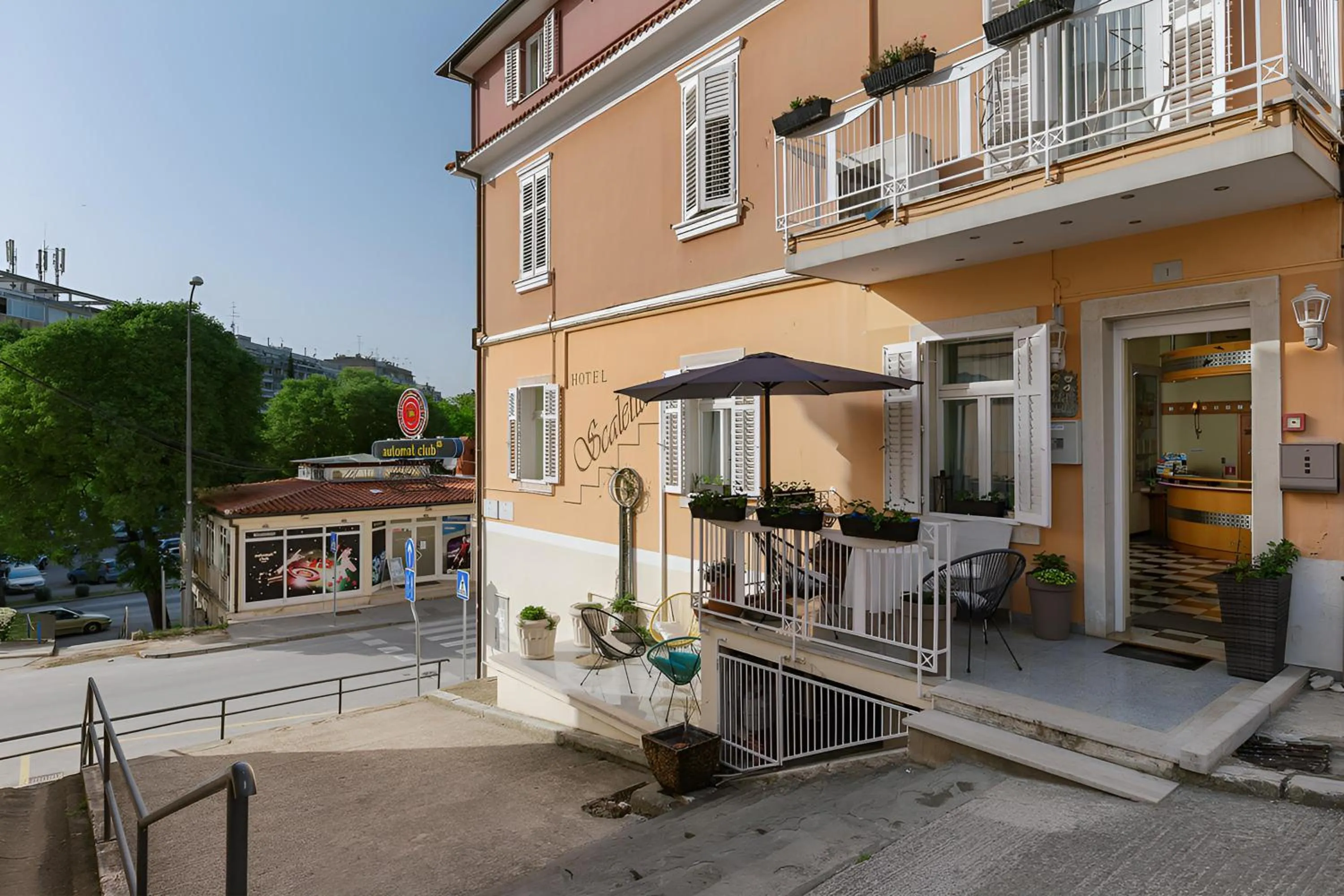 Property building in Hotel Scaletta