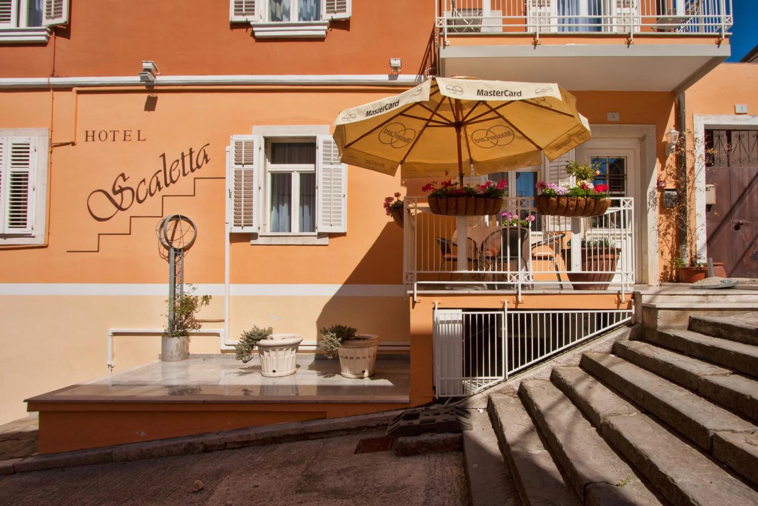 Property building in Hotel Scaletta