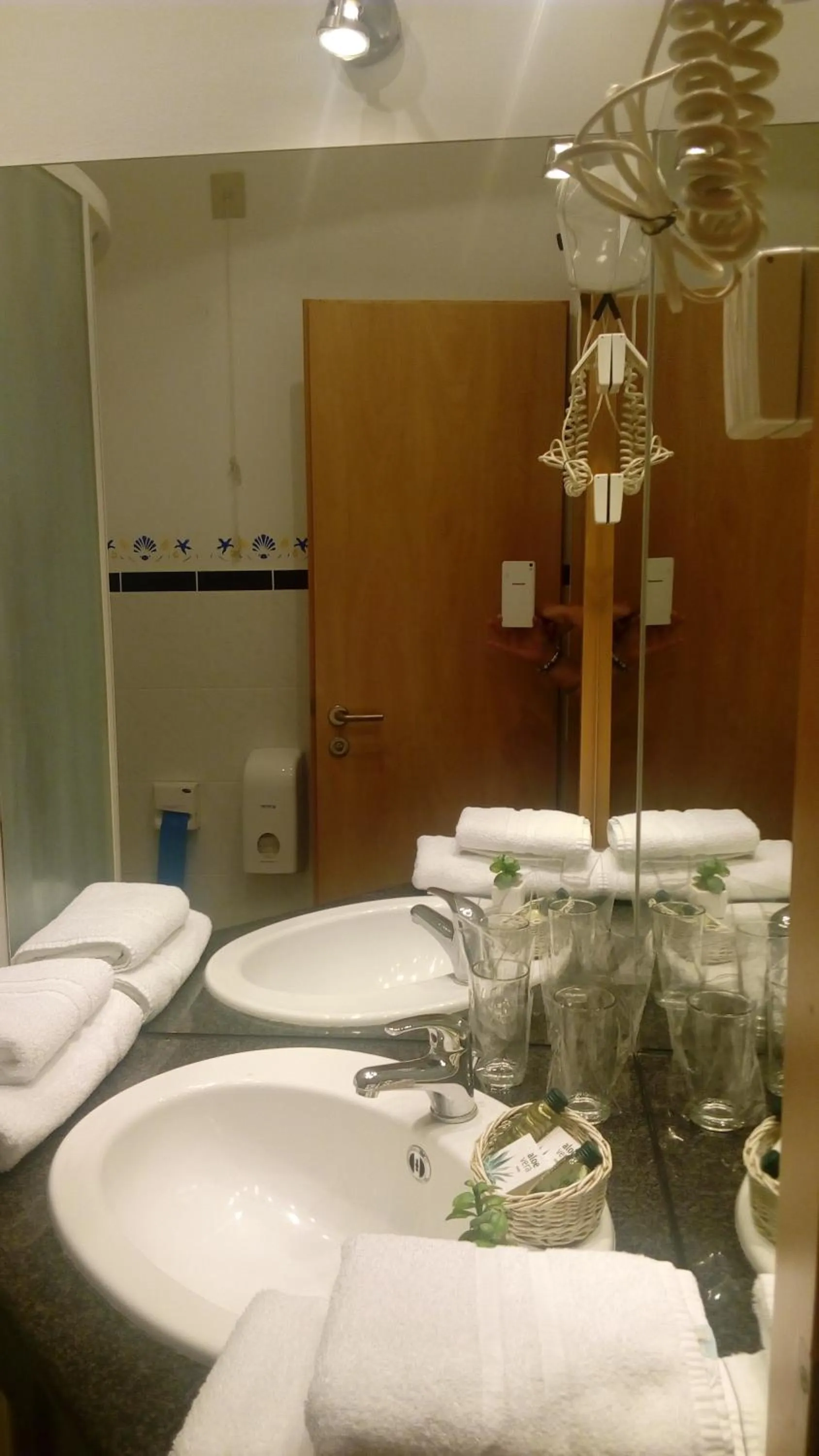 Bathroom in Hotel Scaletta